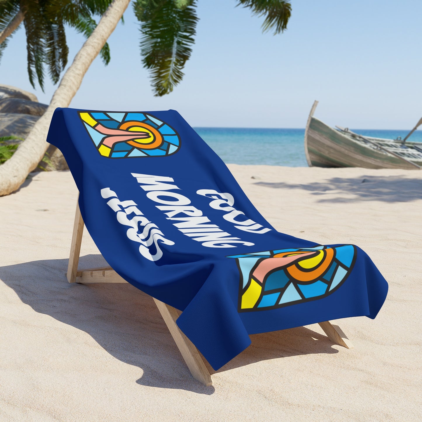 Beach Towel - DARK BLUE
