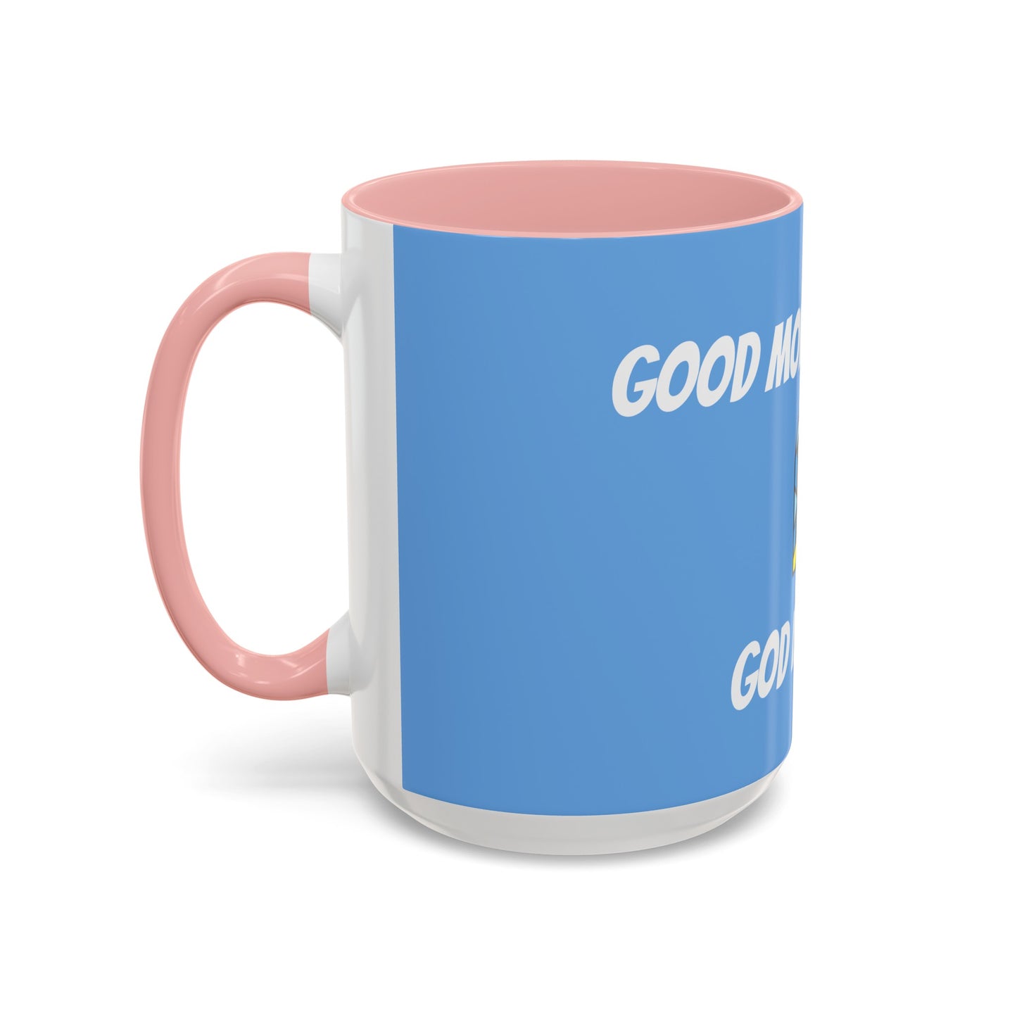 Accent Coffee Mug (11, 15oz) - BABY BLUE
