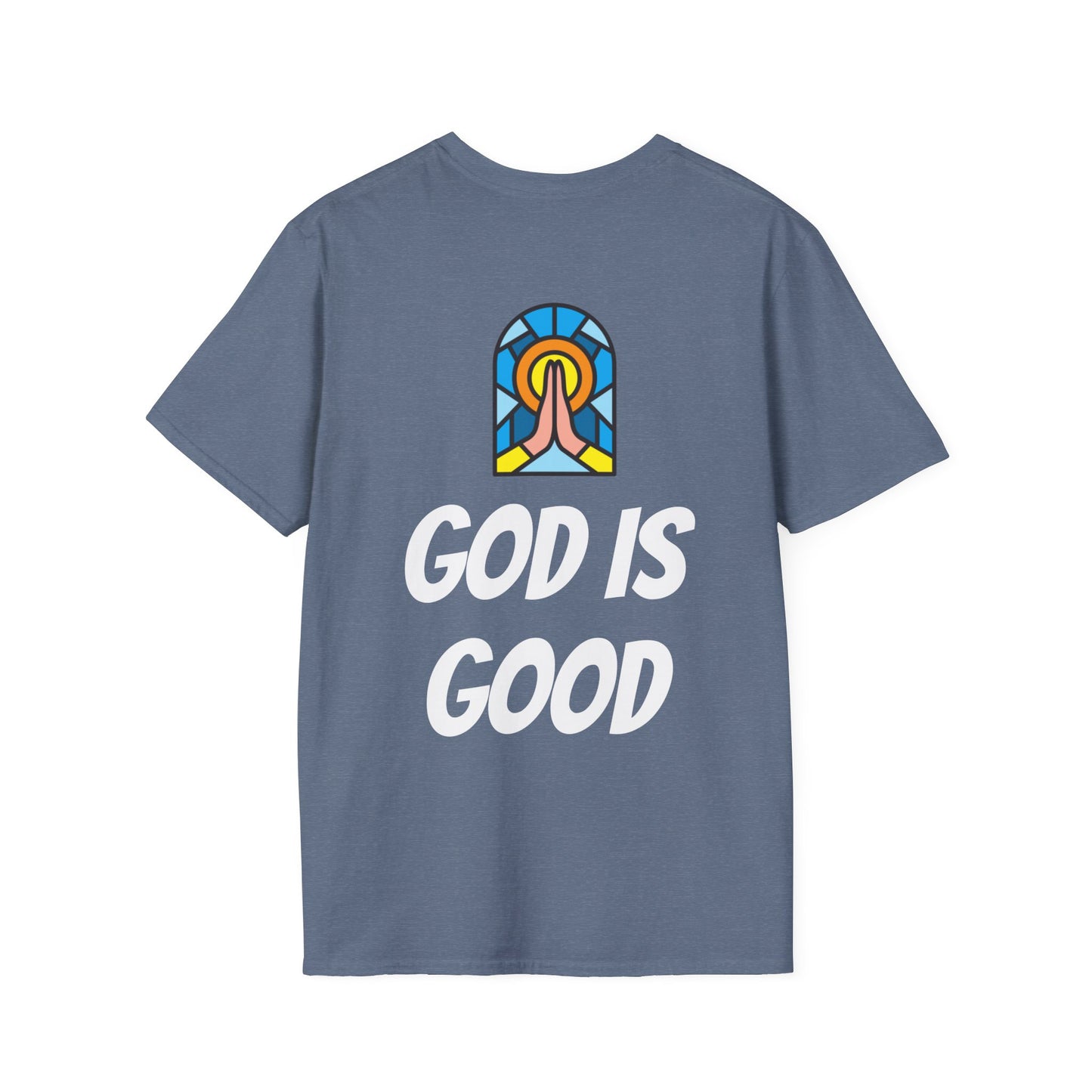 Unisex Softstyle T-Shirt - Black Writing - GOOD MORNING JESUS