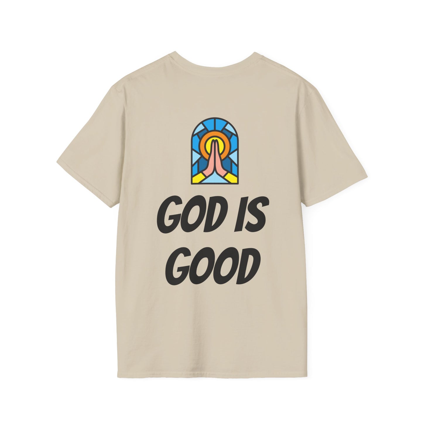 Unisex Softstyle T-Shirt - Black Writing - GOOD MORNING JESUS