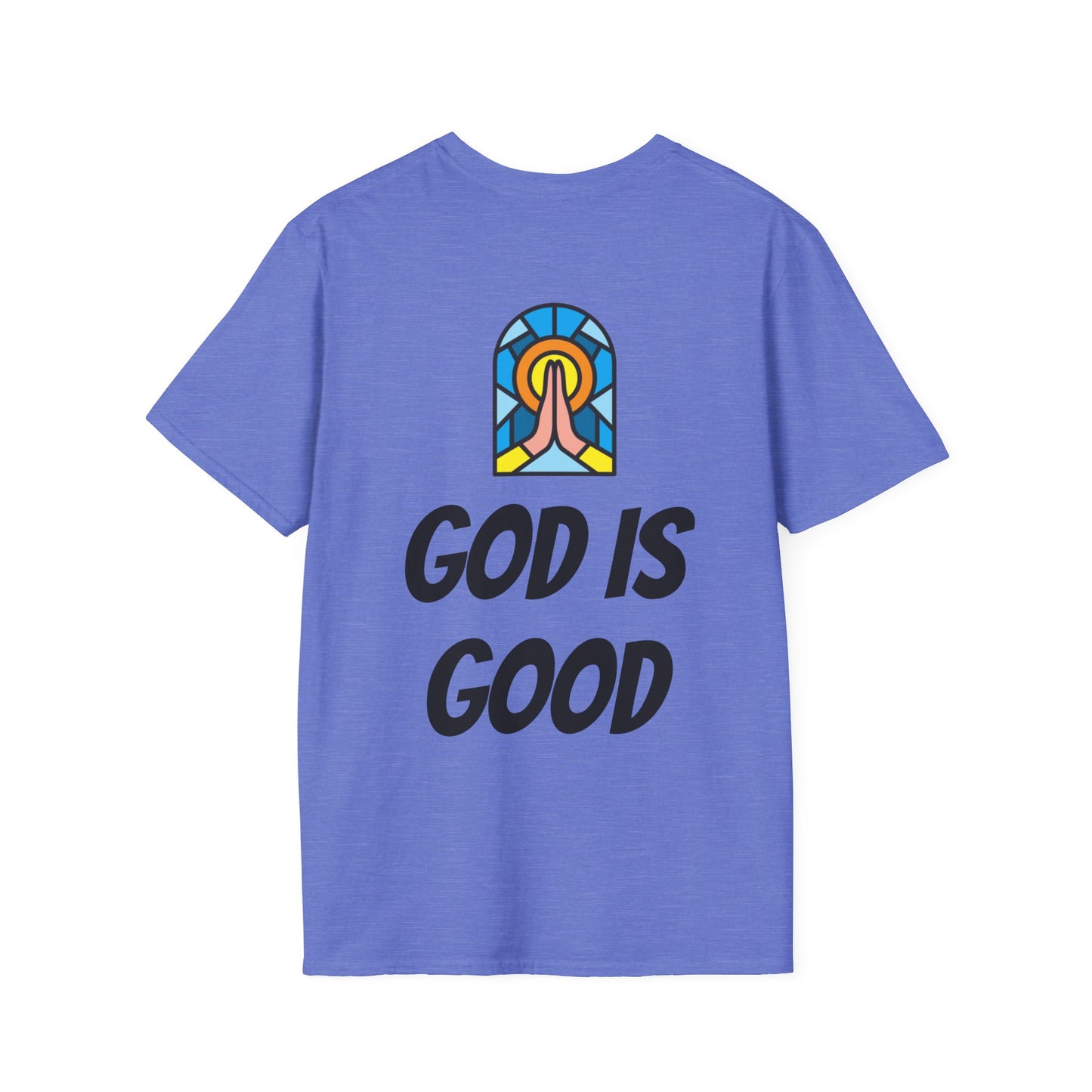 Unisex Softstyle T-Shirt - Black Writing - GOOD MORNING JESUS