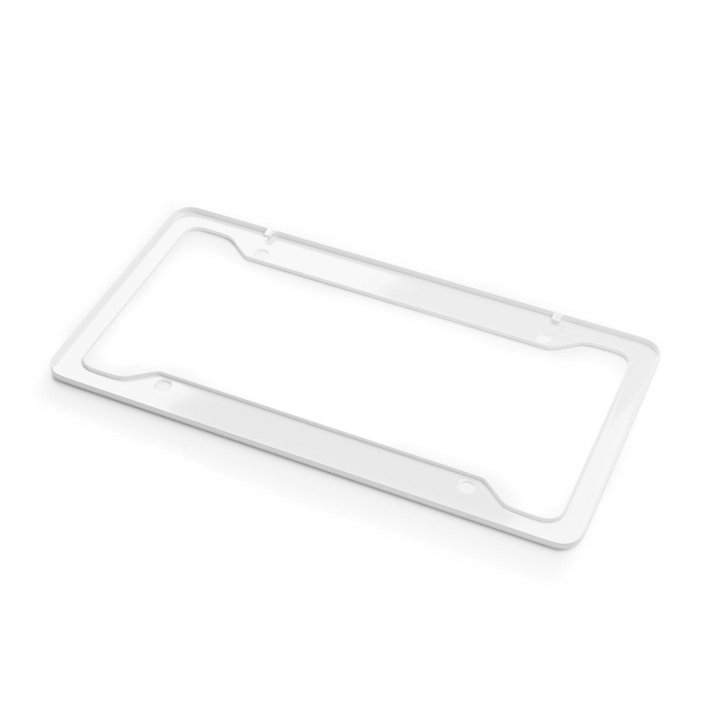 License Plate Frame - ORANGE