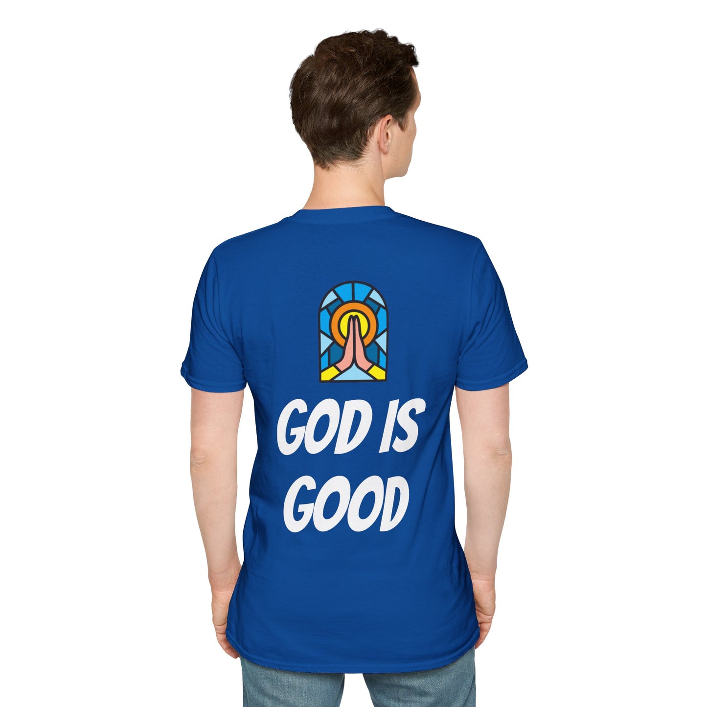 Unisex Softstyle T-Shirt - Black Writing - GOOD MORNING JESUS