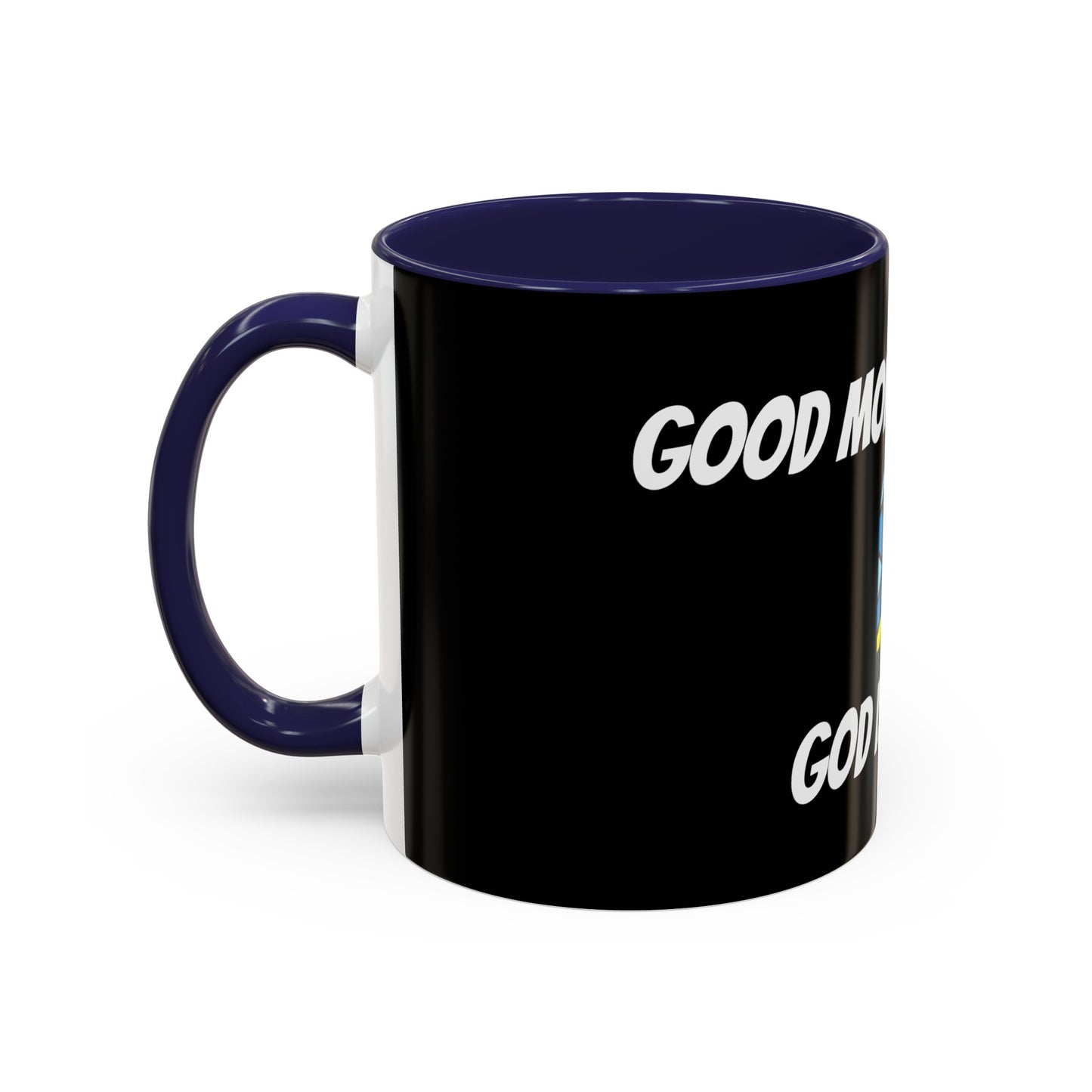 Accent Coffee Mug (11, 15oz) - BLACK