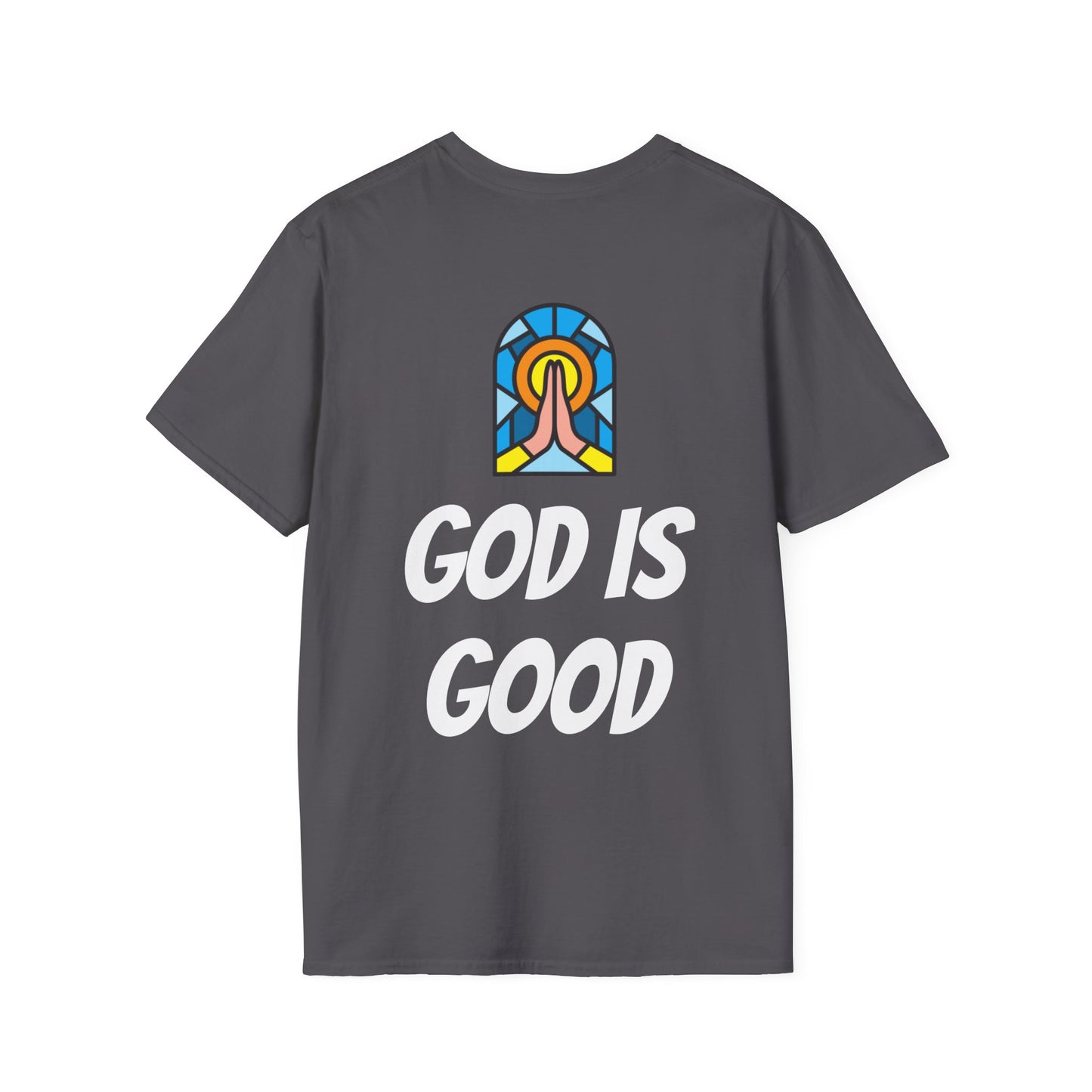 Unisex Softstyle T-Shirt - Black Writing - GOOD MORNING JESUS