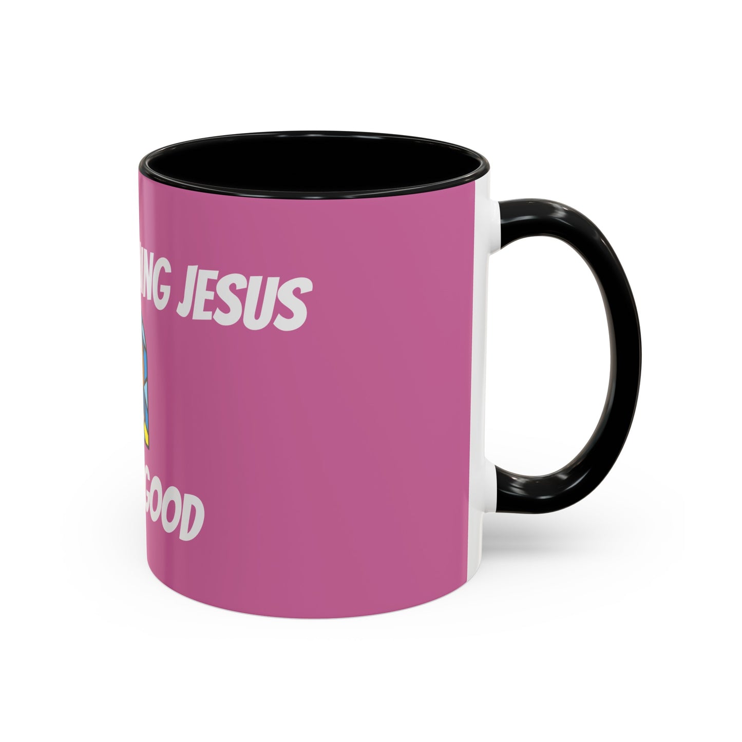 Accent Coffee Mug (11, 15oz) - PINK