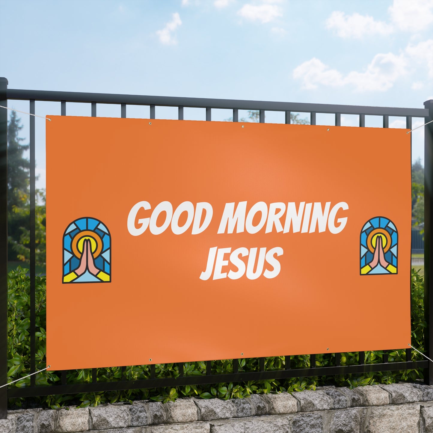 Matte Banner - ORANGE