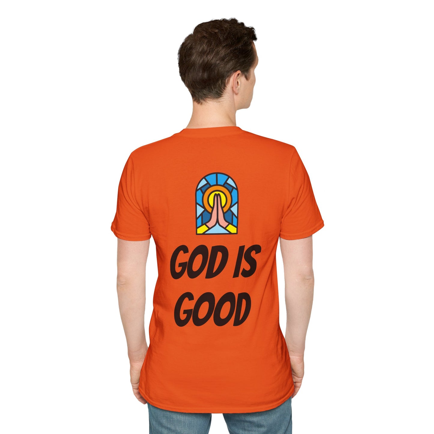 Unisex Softstyle T-Shirt - Black Writing - GOOD MORNING JESUS