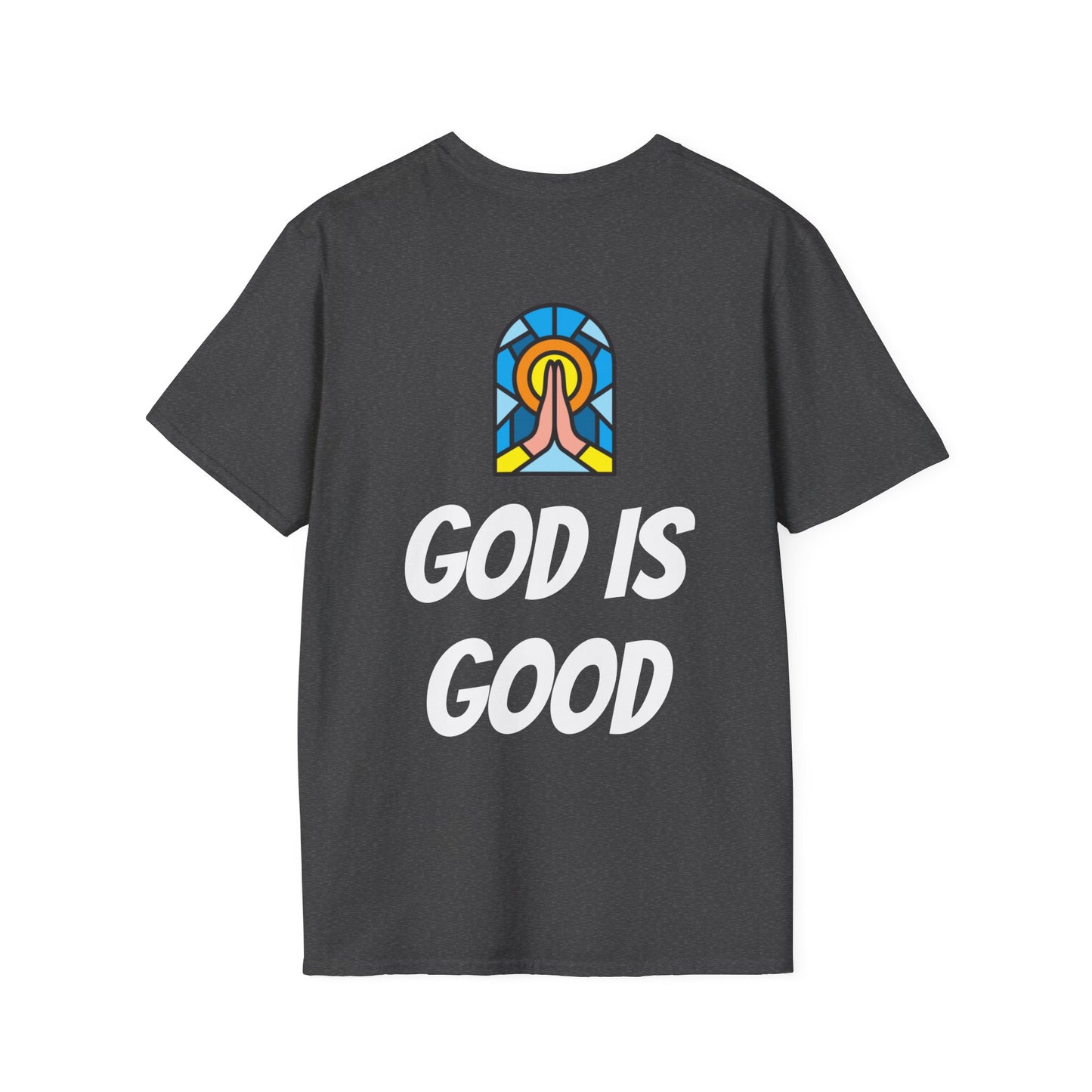 Unisex Softstyle T-Shirt - Black Writing - GOOD MORNING JESUS