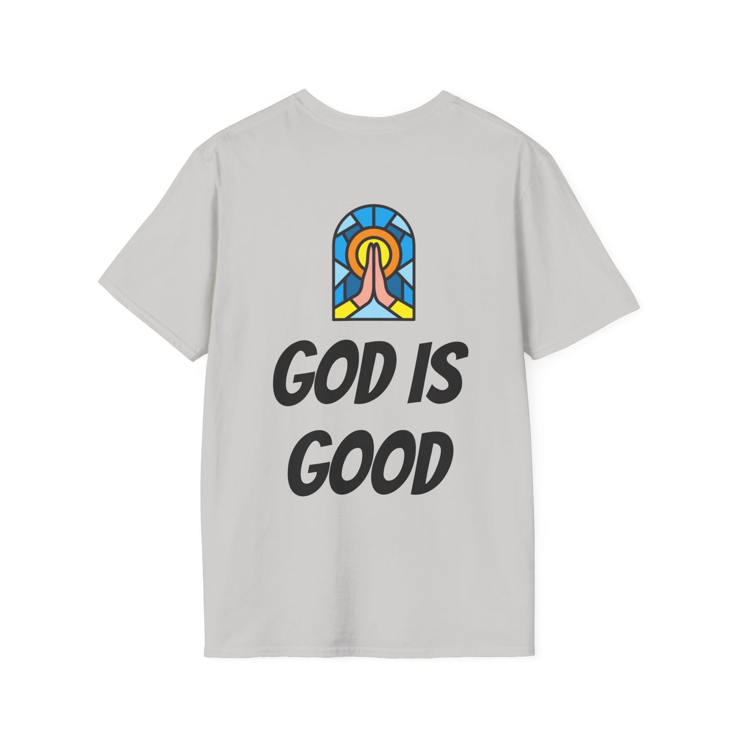 Unisex Softstyle T-Shirt - Black Writing - GOOD MORNING JESUS