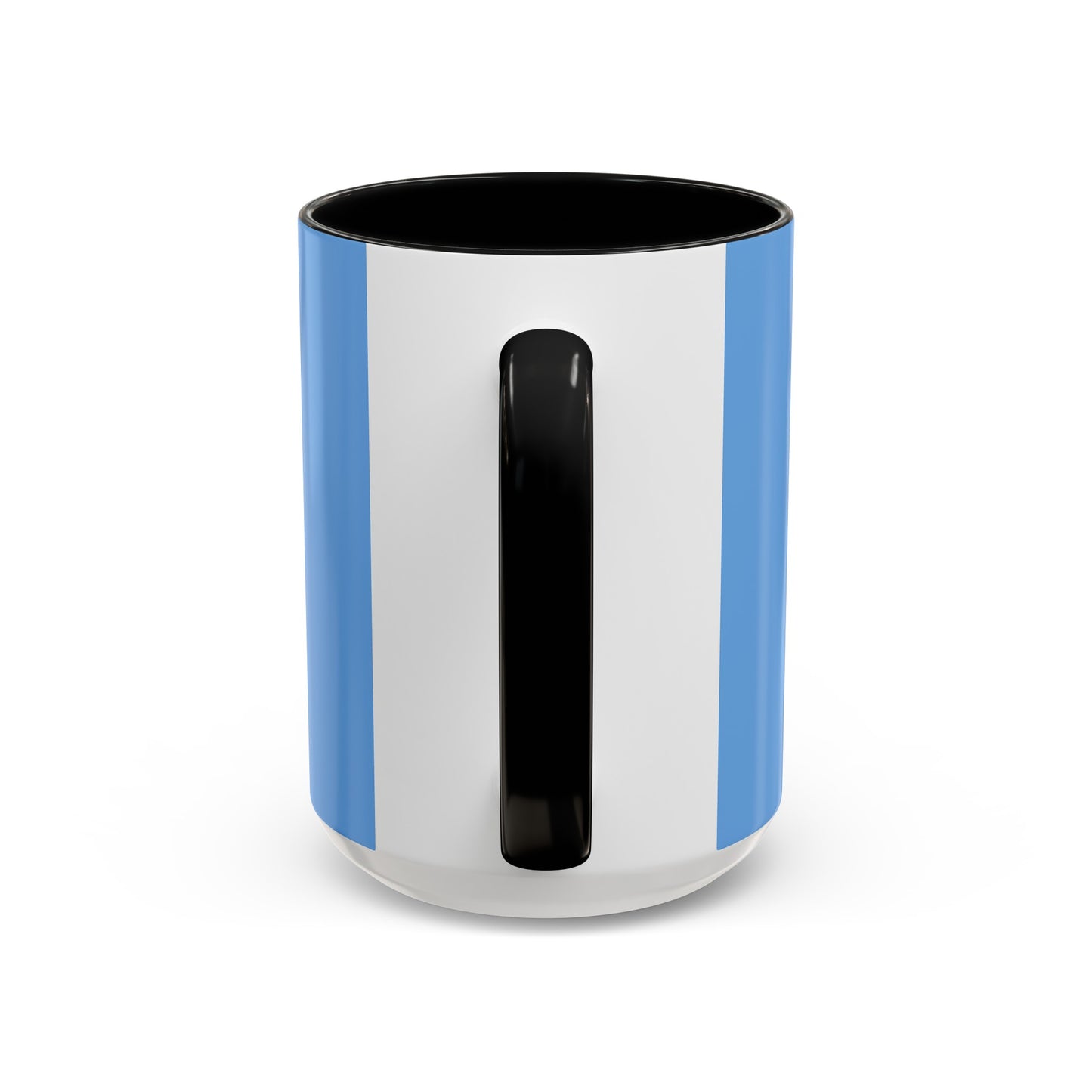 Accent Coffee Mug (11, 15oz) - BABY BLUE