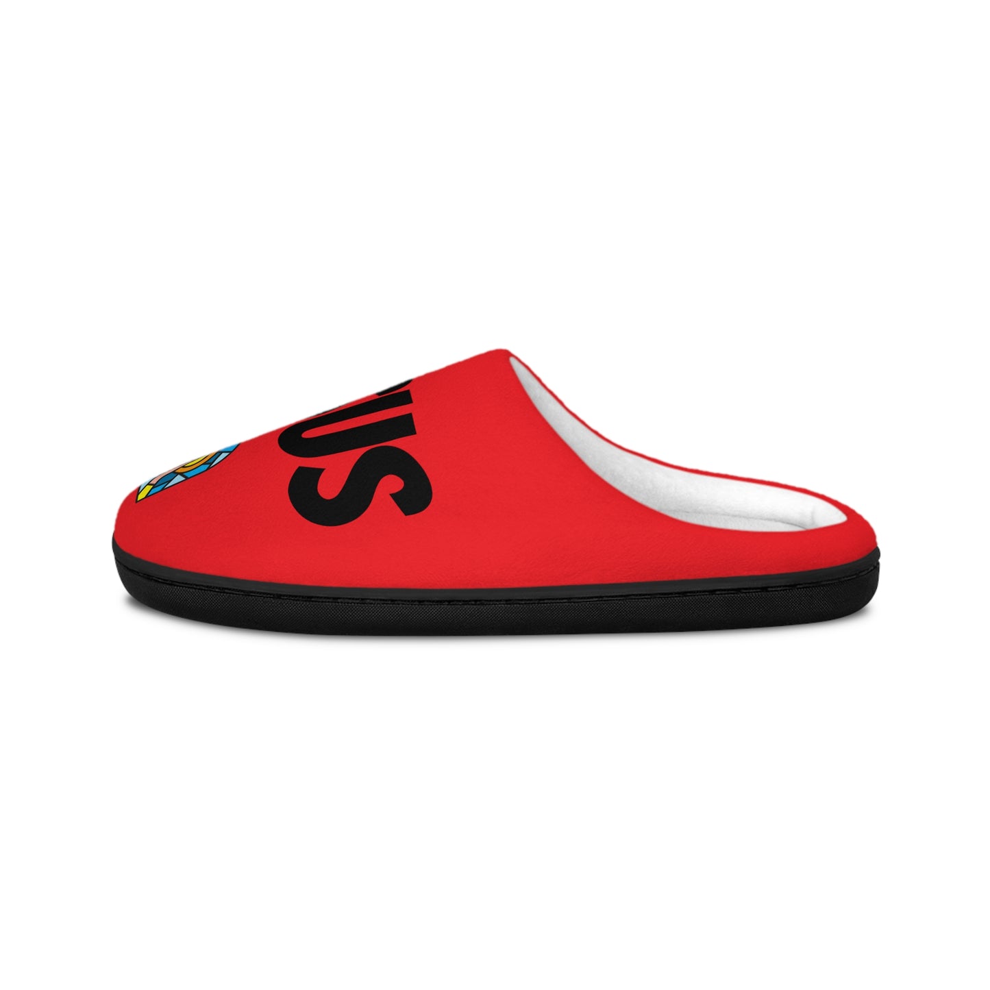 Men's Indoor Slippers - GOOD MORNING JESUS - RED