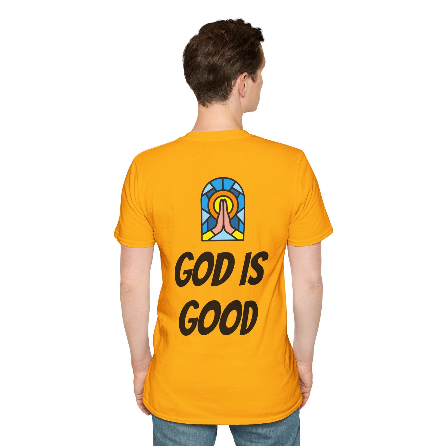 Unisex Softstyle T-Shirt - Black Writing - GOOD MORNING JESUS