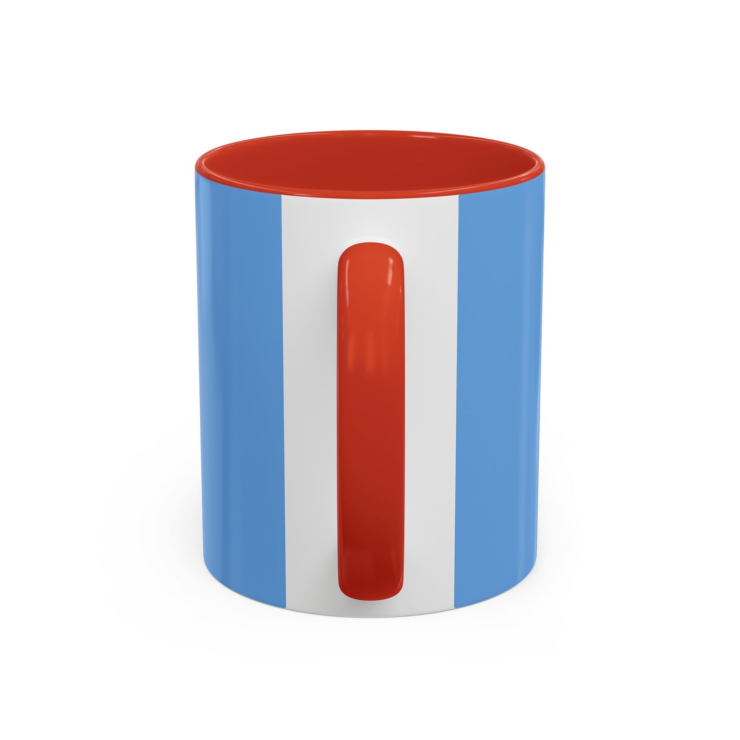Accent Coffee Mug (11, 15oz) - BABY BLUE