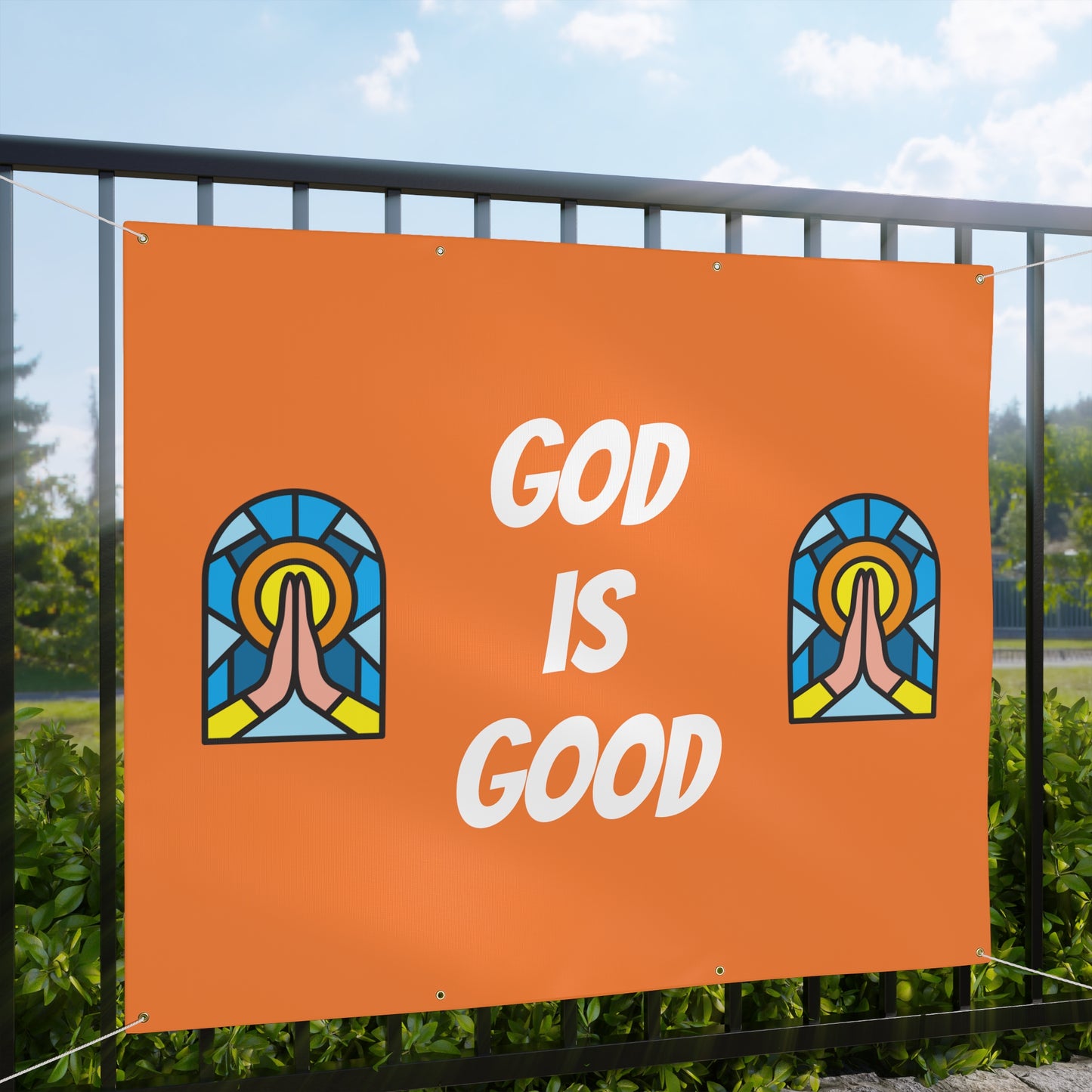 Matte Banner - ORANGE