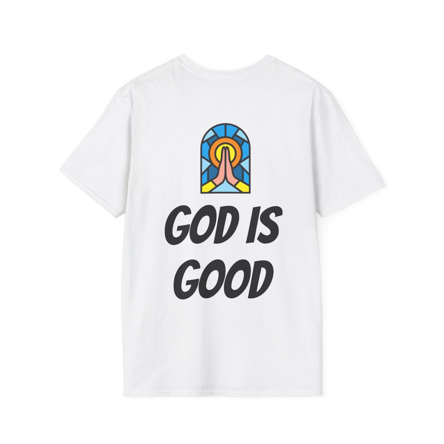 Unisex Softstyle T-Shirt - Black Writing - GOOD MORNING JESUS