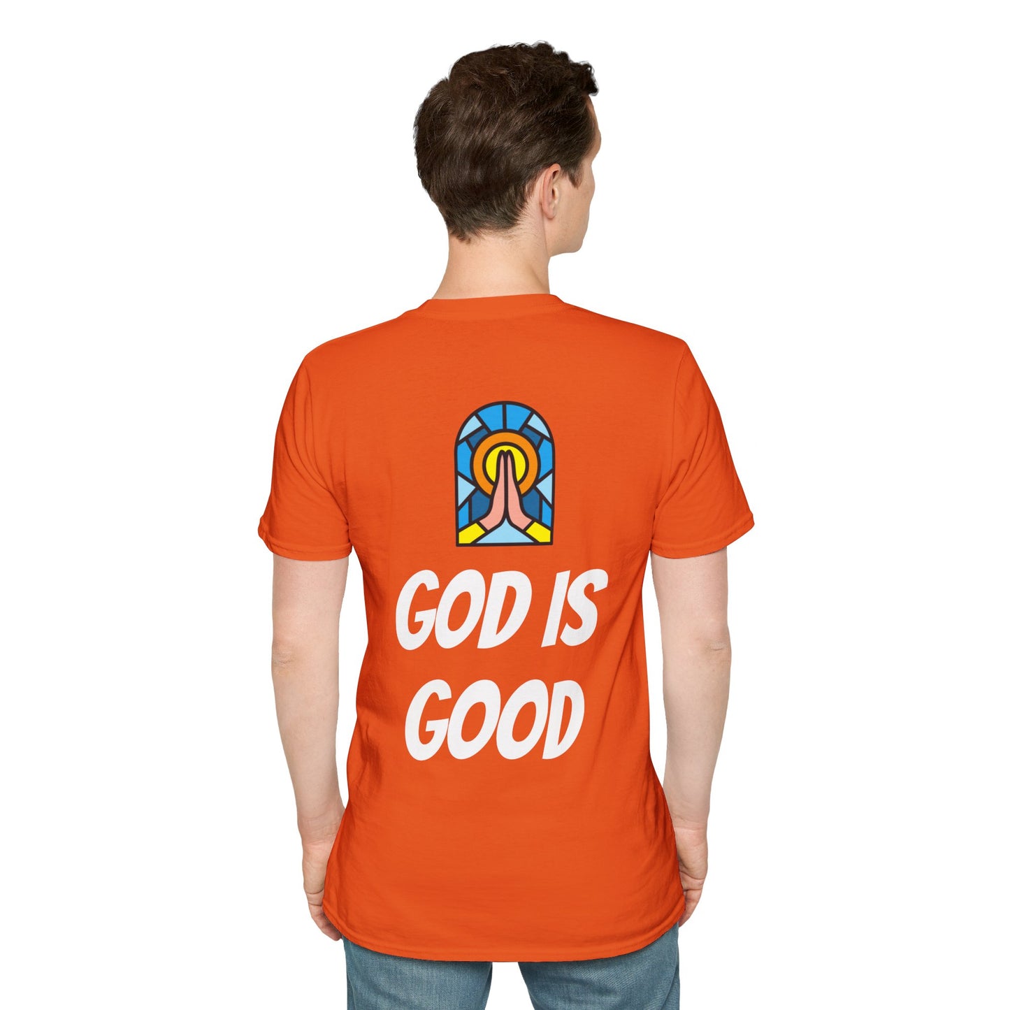 Unisex Softstyle T-Shirt - Black Writing - GOOD MORNING JESUS