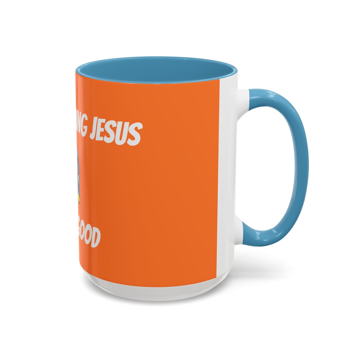 Accent Coffee Mug (11, 15oz) - ORANGE
