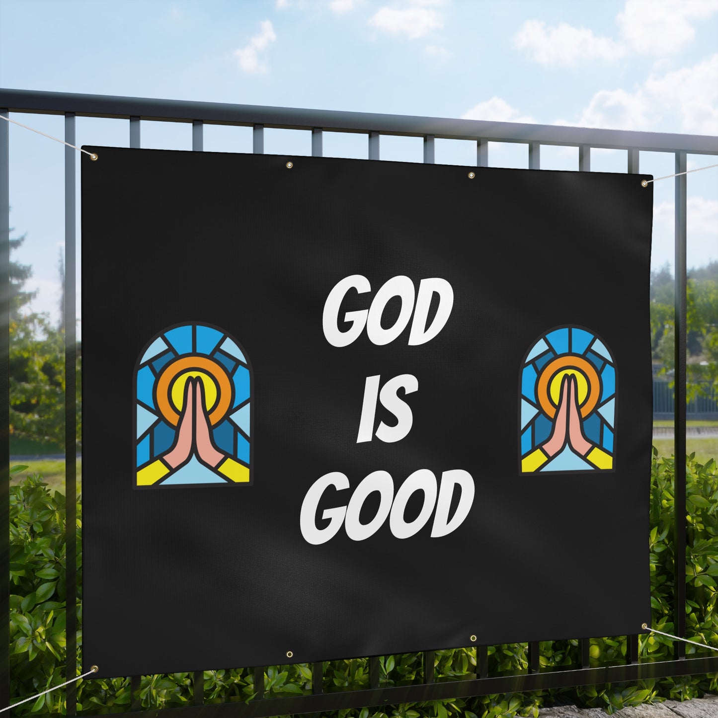 Matte Banner - BLACK