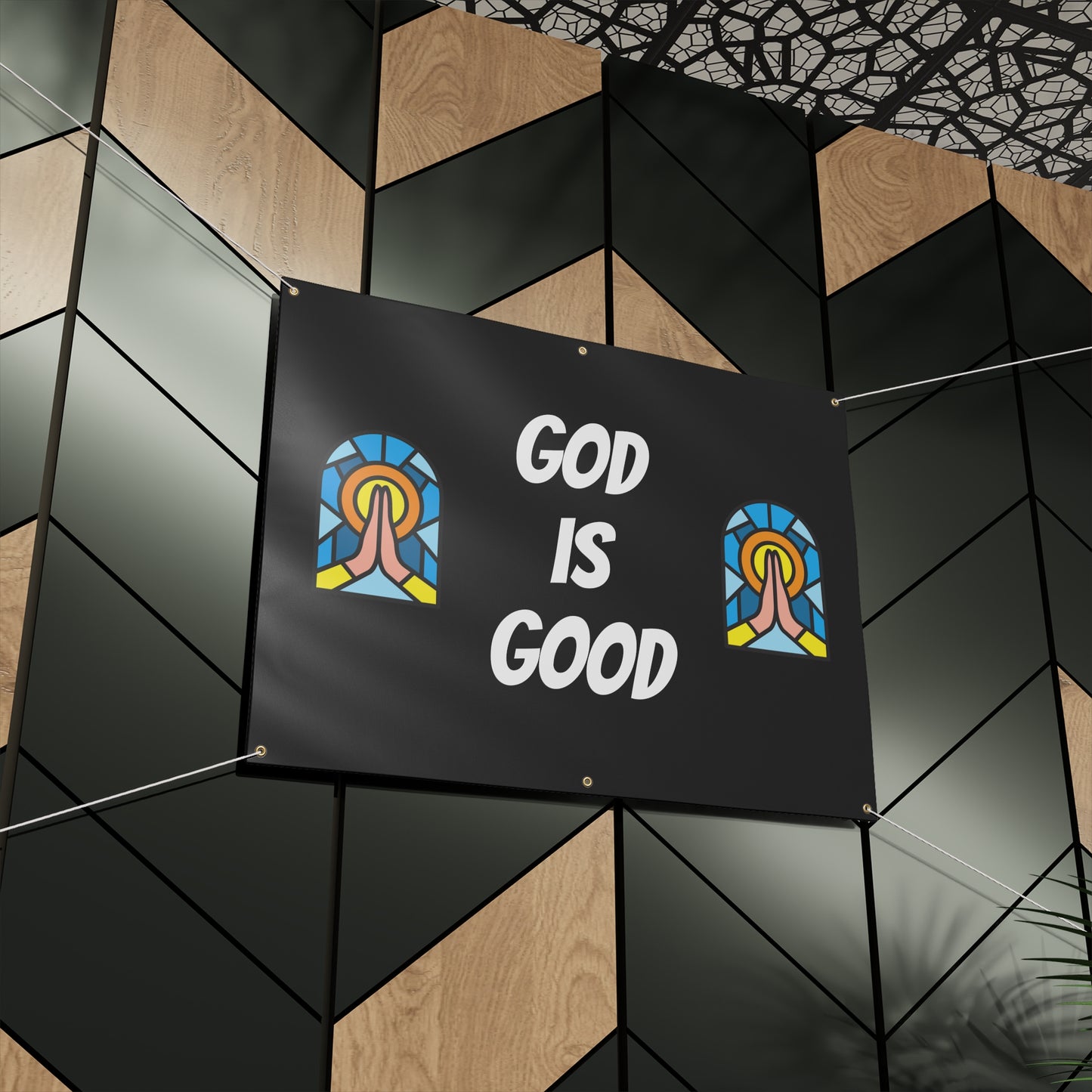 Matte Banner - BLACK