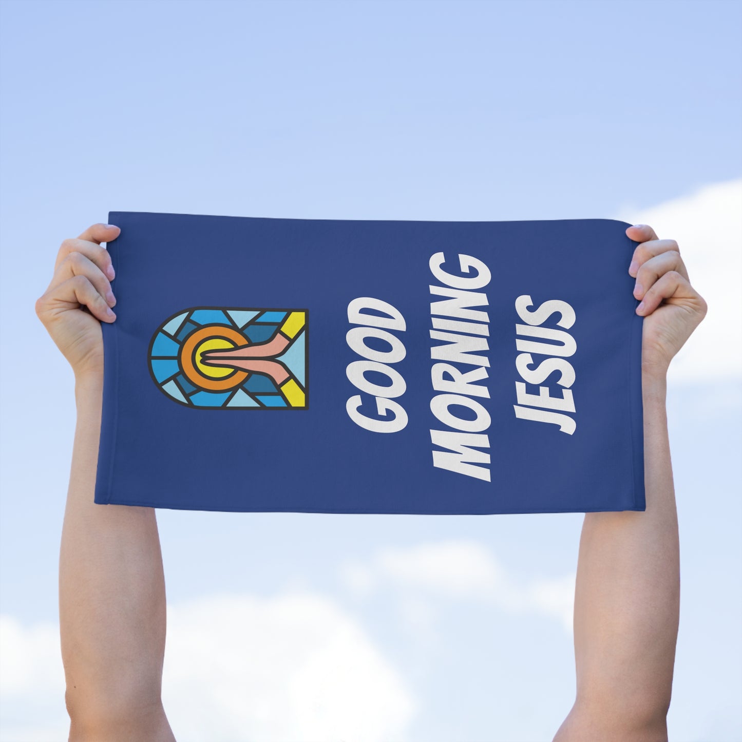 Rally Towel, 11x18 - DARK BLUE