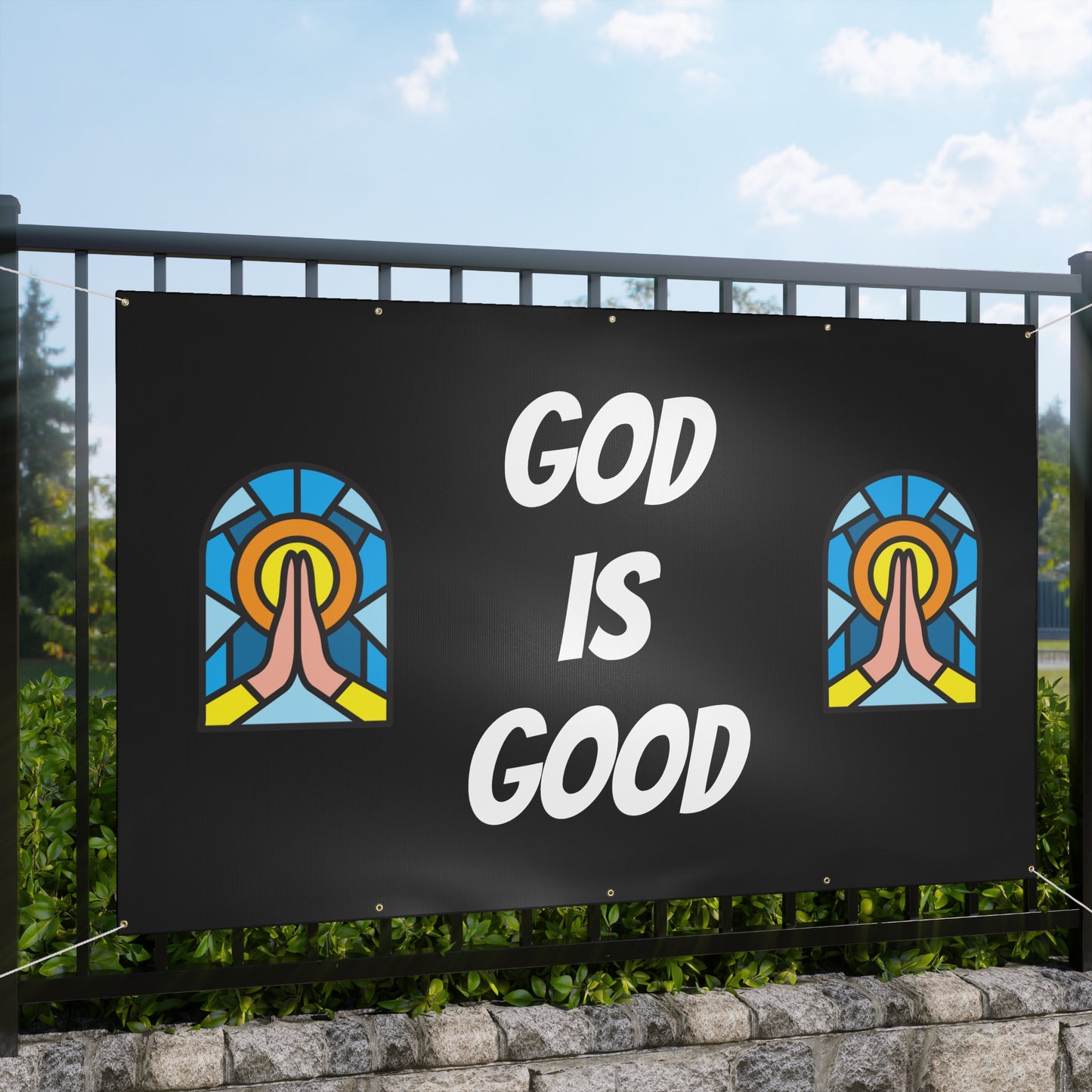 Matte Banner - BLACK