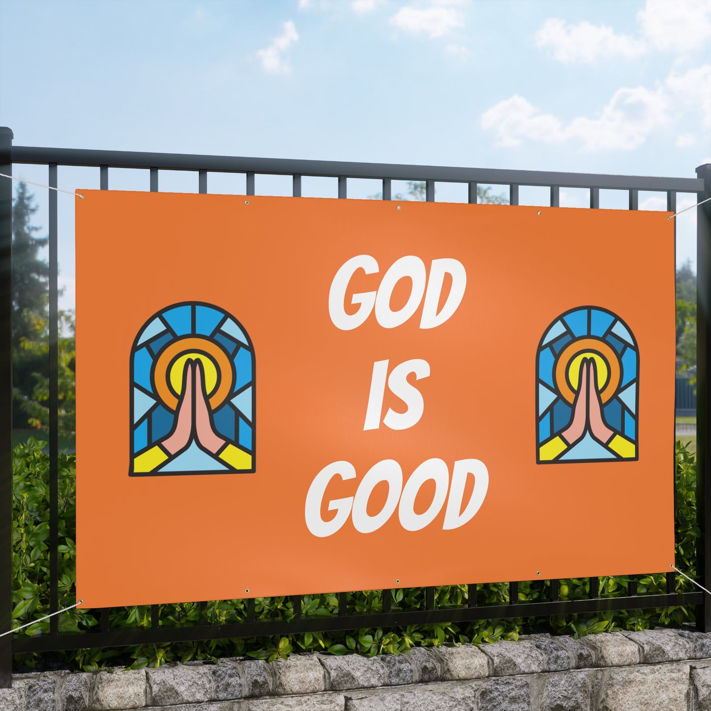 Matte Banner - ORANGE