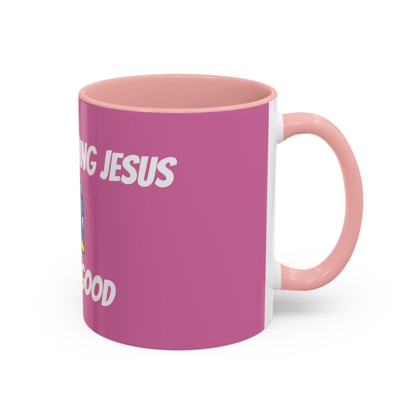 Accent Coffee Mug (11, 15oz) - PINK