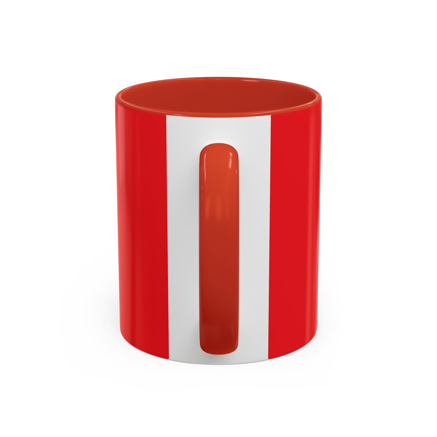Accent Coffee Mug (11, 15oz) - RED