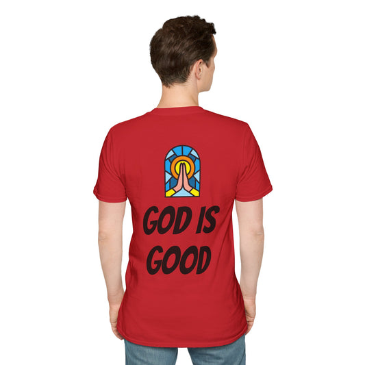 Unisex Softstyle T-Shirt - Black Writing - GOOD MORNING JESUS
