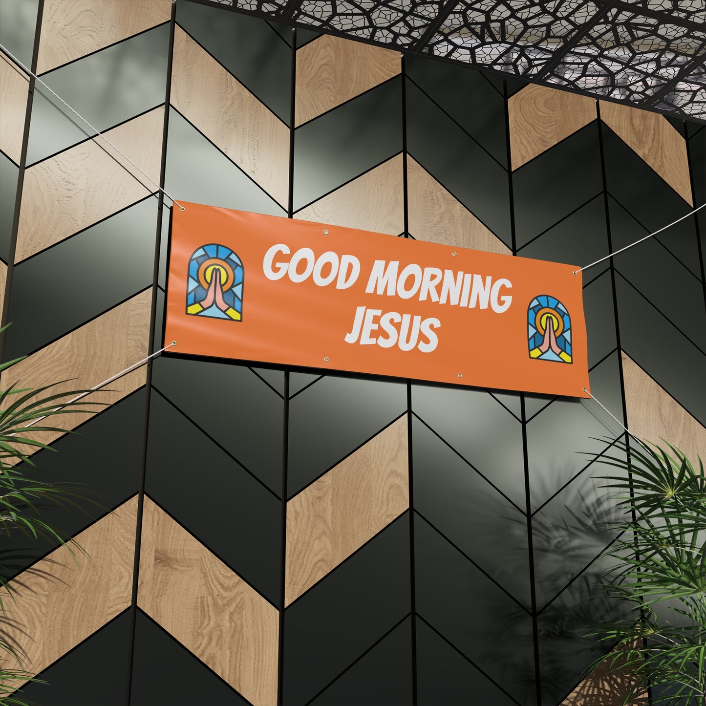 Matte Banner - ORANGE