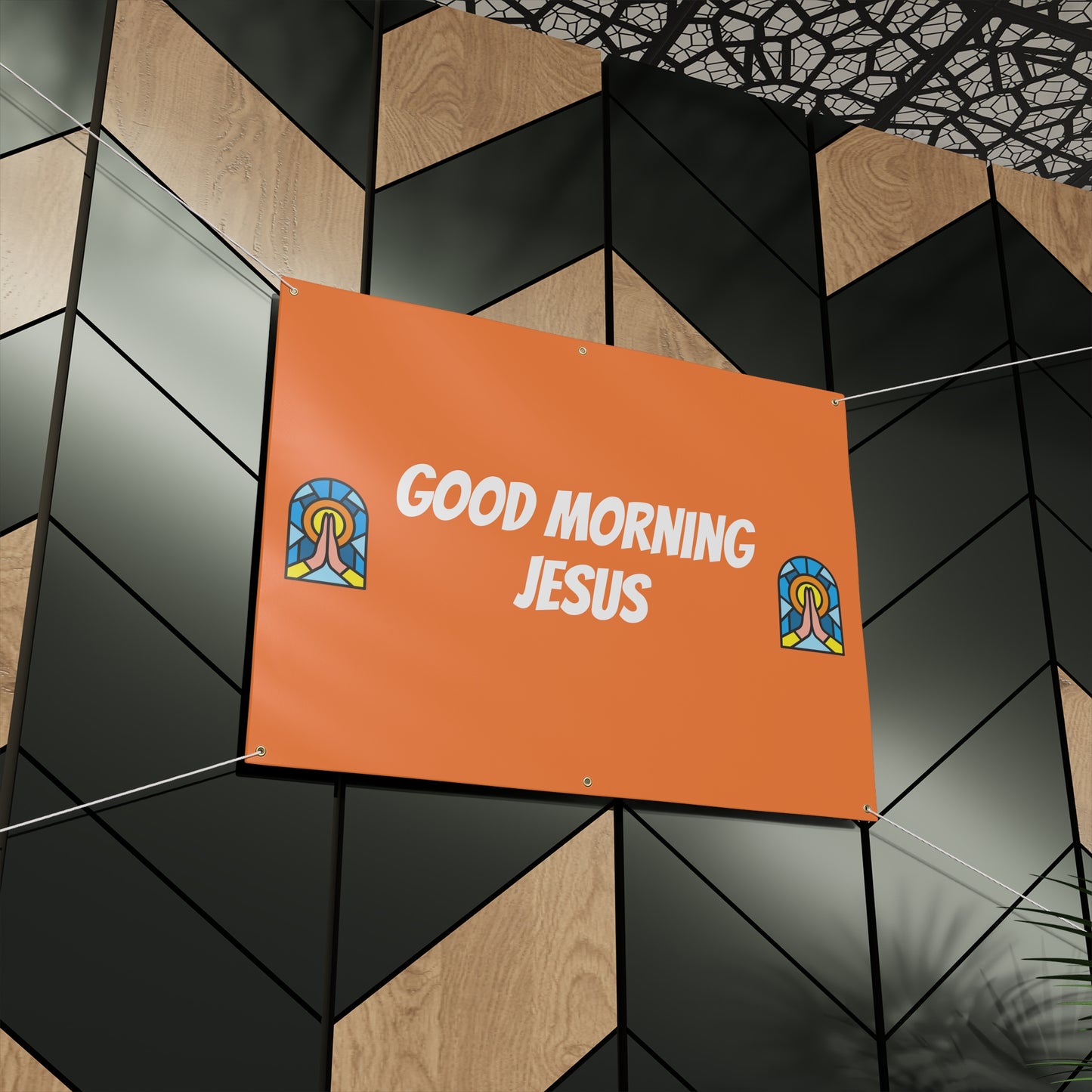Matte Banner - ORANGE