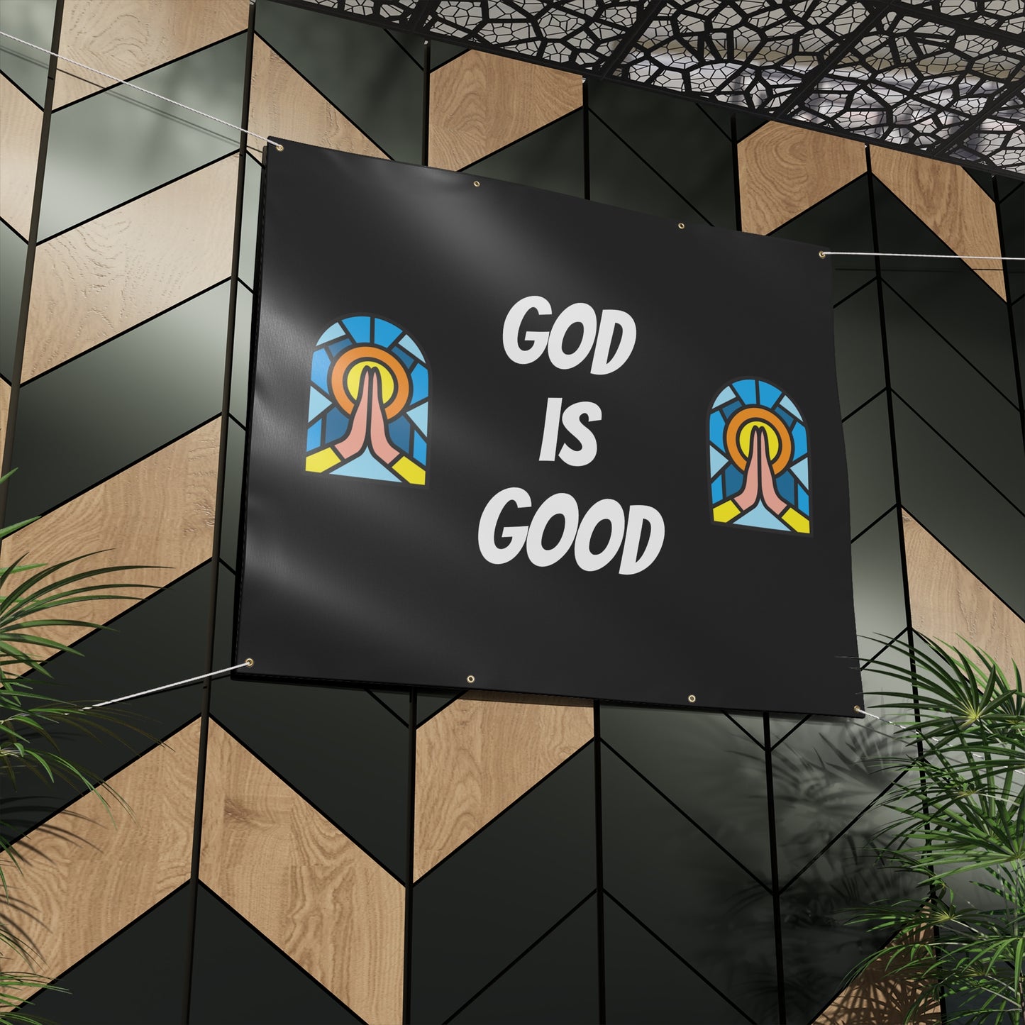 Matte Banner - BLACK