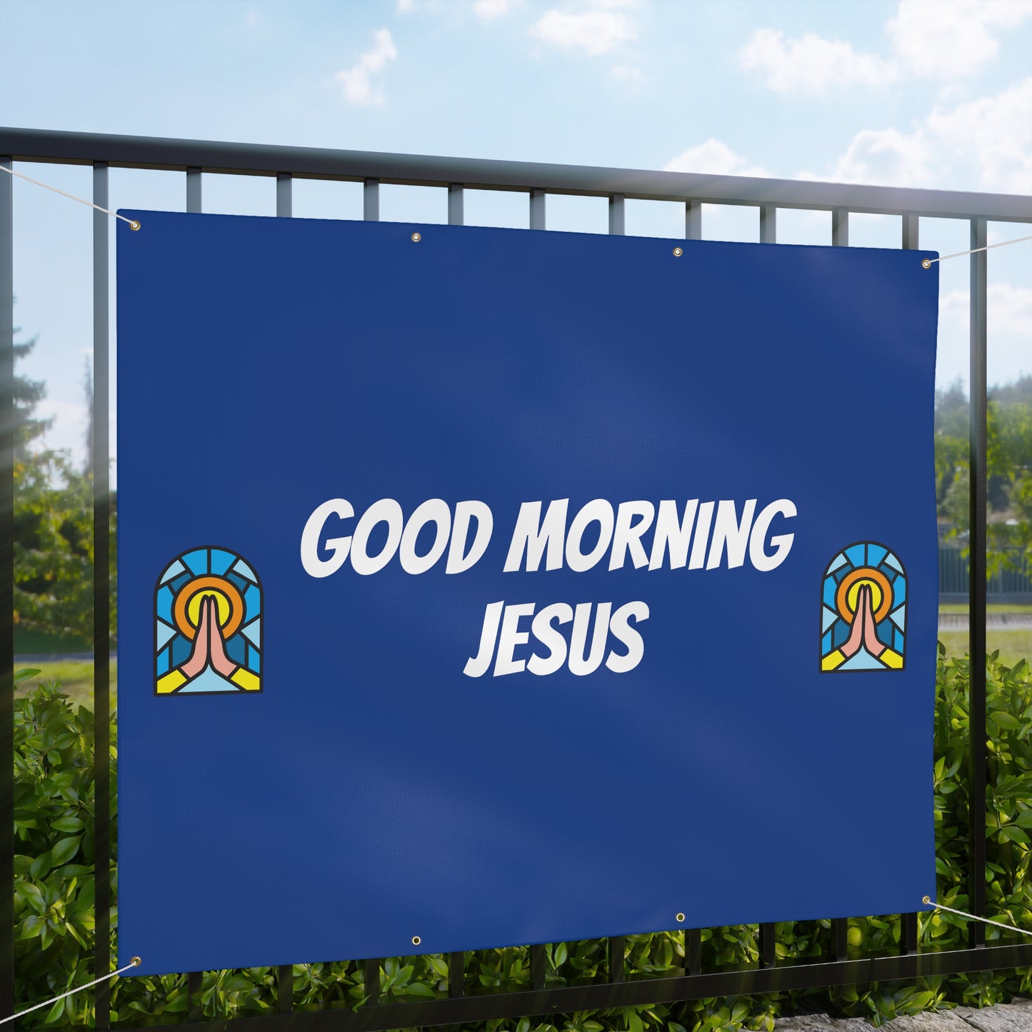 Matte Banner - DARK BLUE