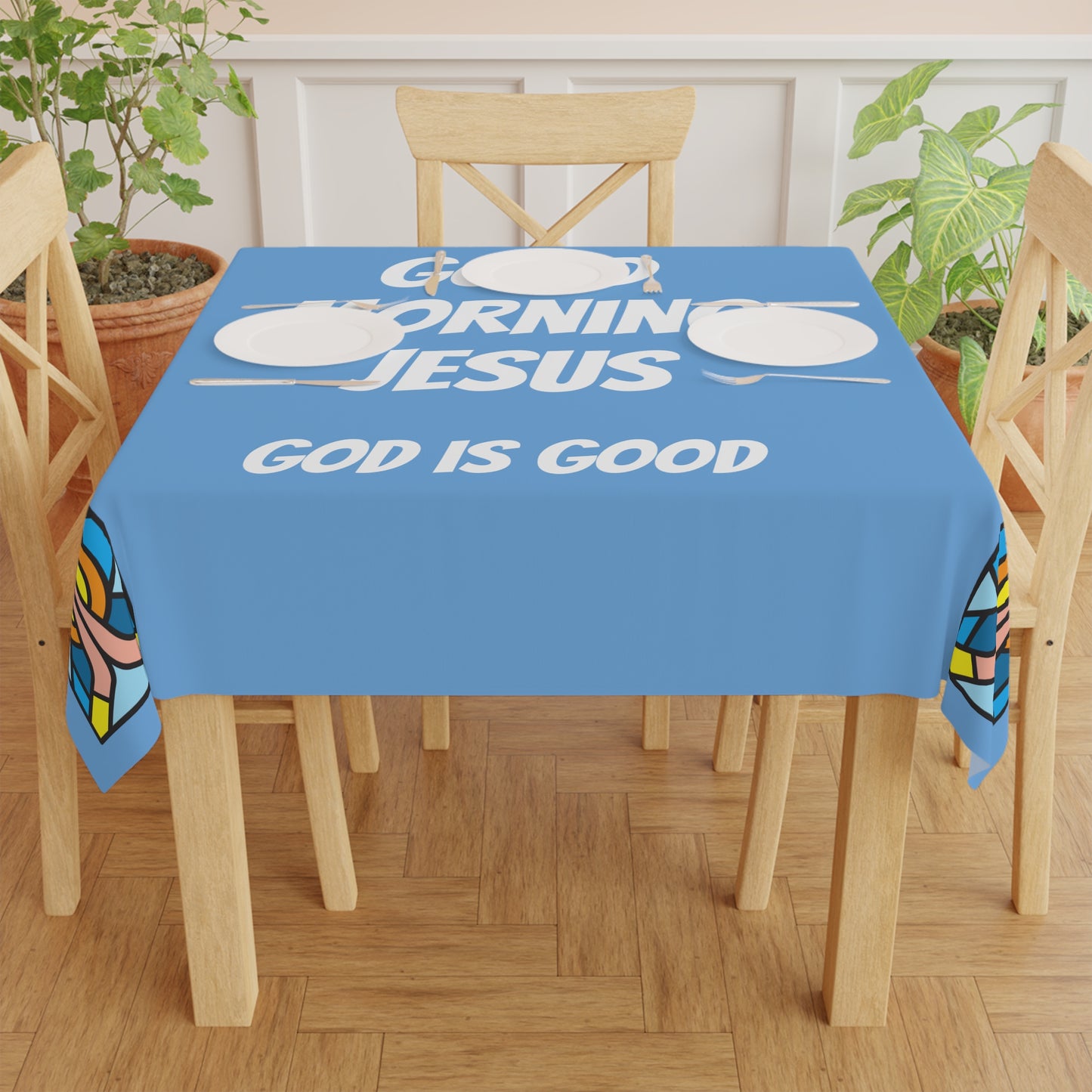 Tablecloth - BABY BLUE