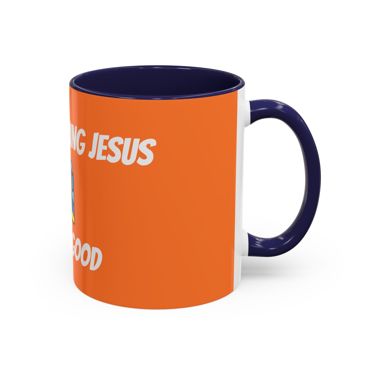 Accent Coffee Mug (11, 15oz) - ORANGE