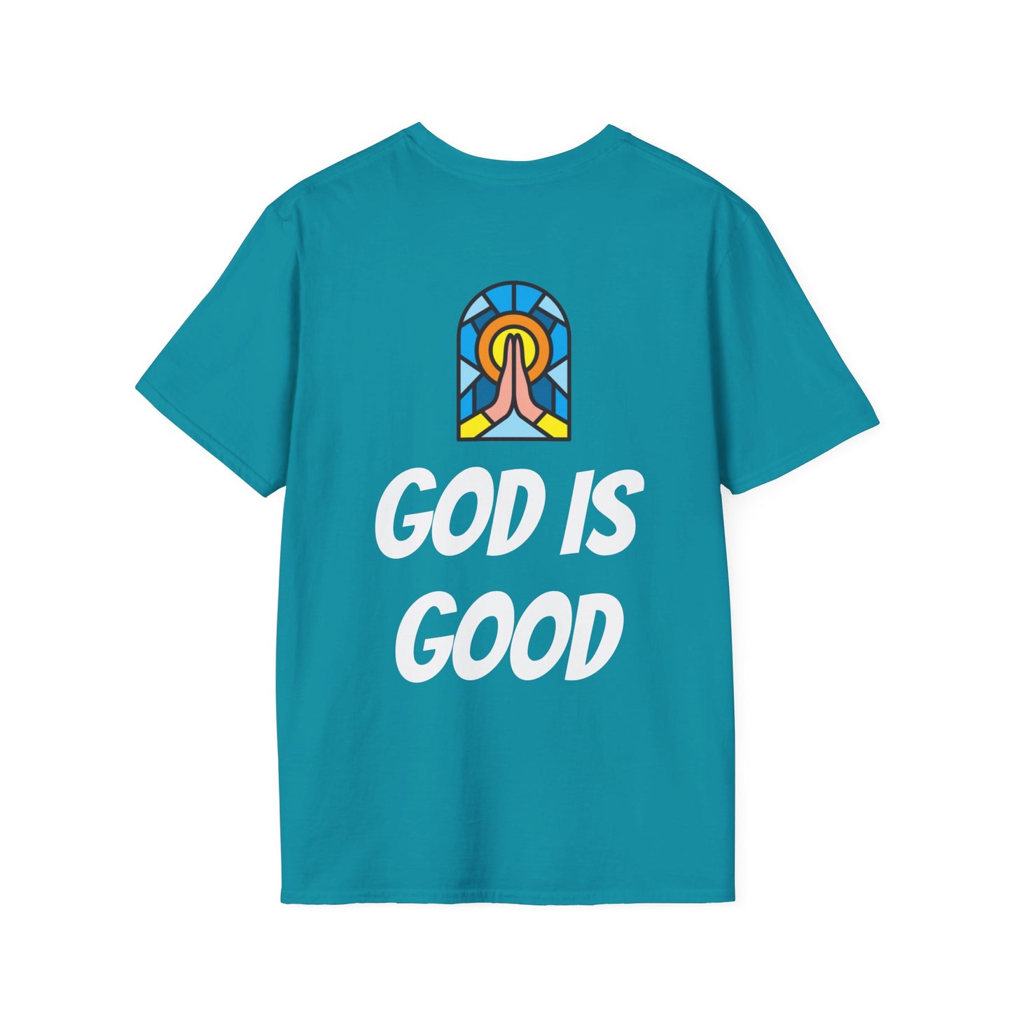 Unisex Softstyle T-Shirt - Black Writing - GOOD MORNING JESUS