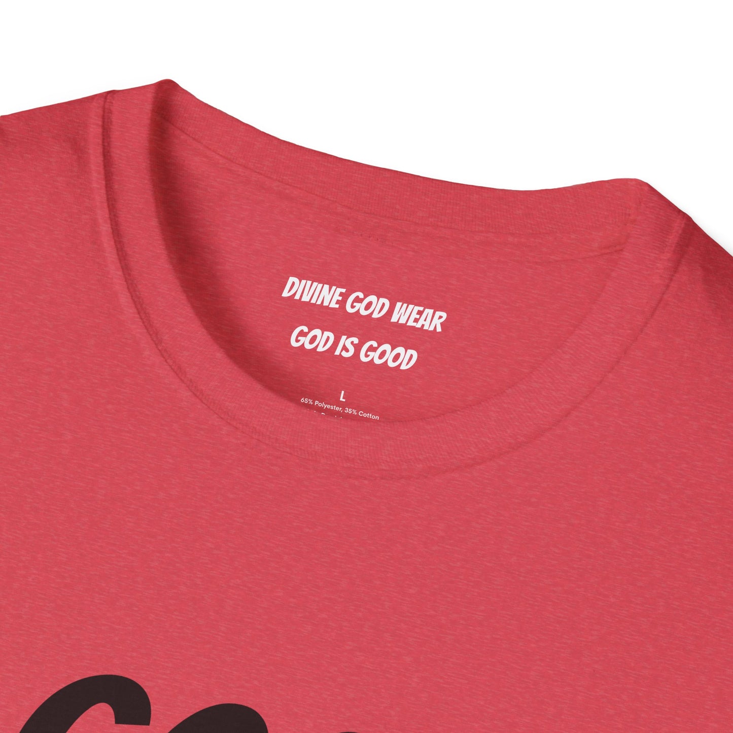 Unisex Softstyle T-Shirt - Black Writing - GOOD MORNING JESUS