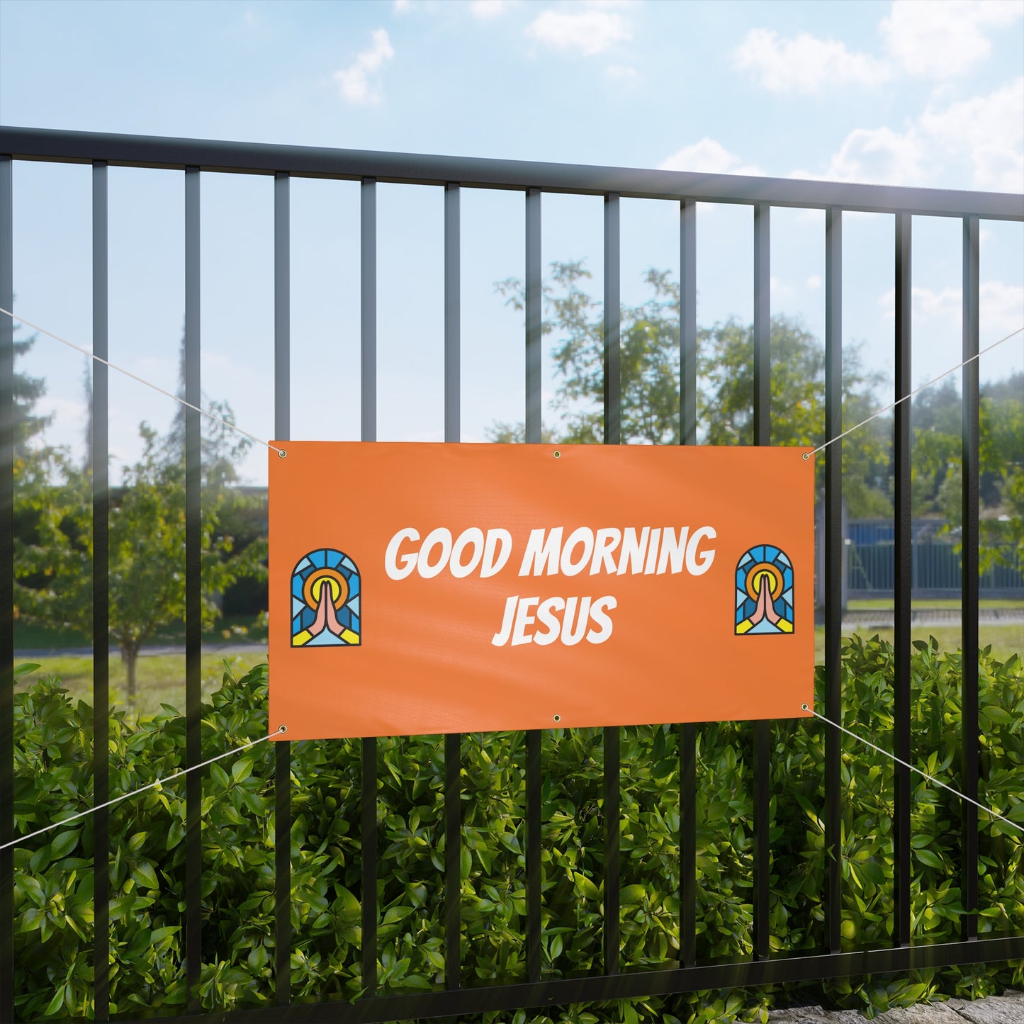 Matte Banner - ORANGE