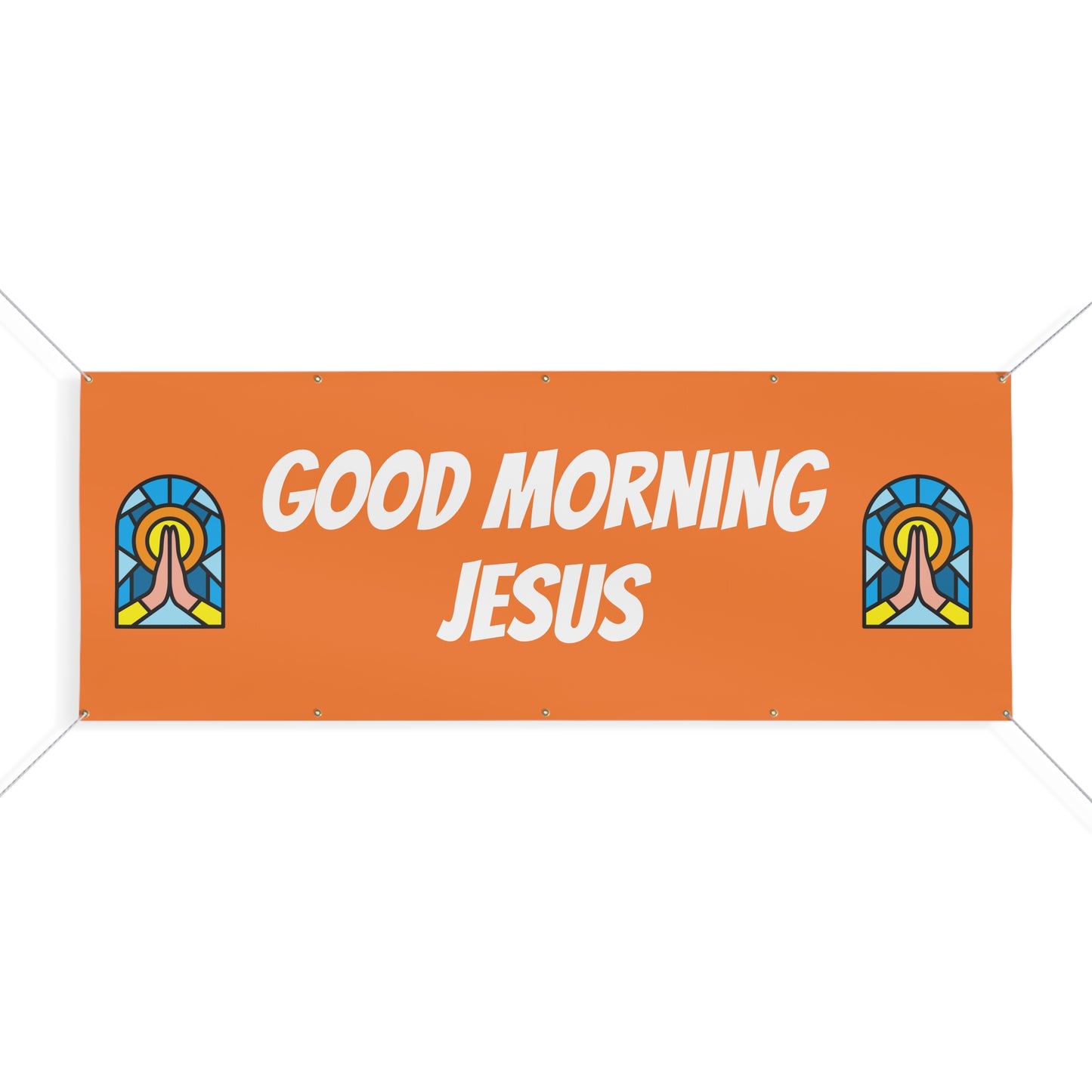 Matte Banner - ORANGE