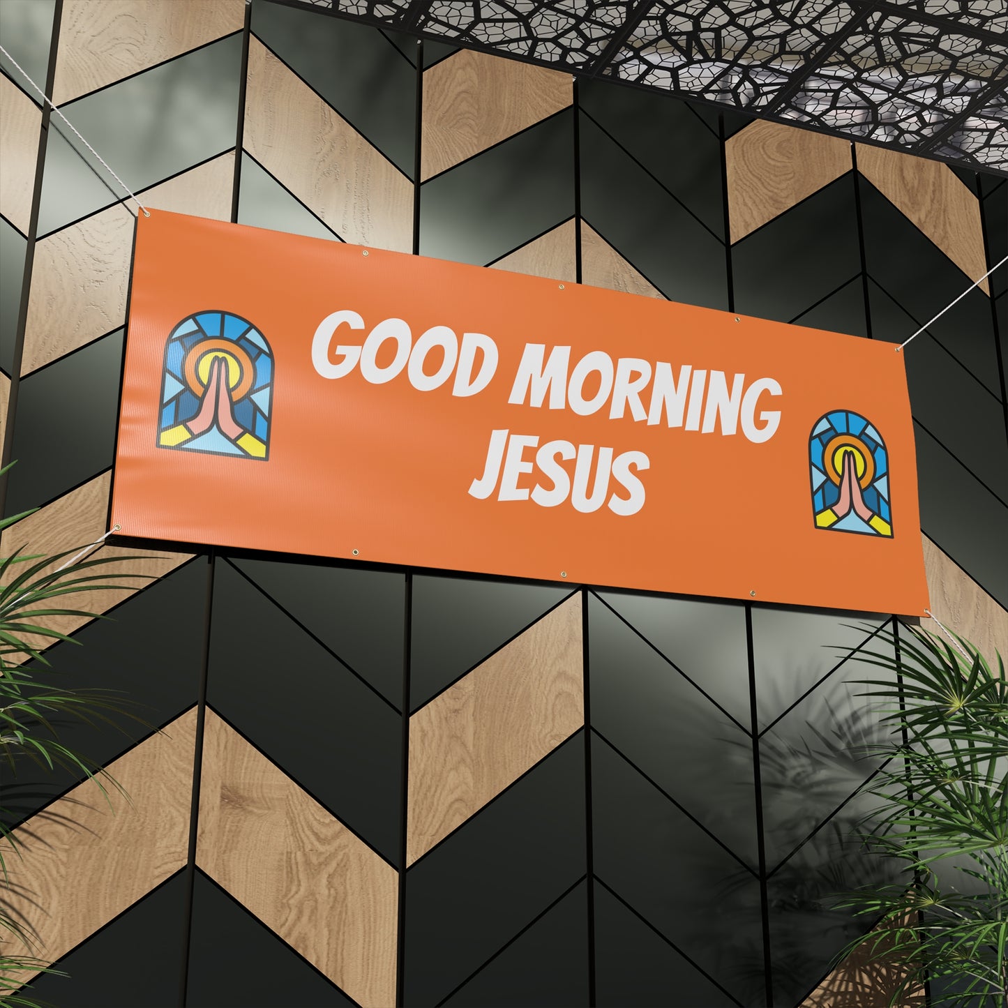 Matte Banner - ORANGE