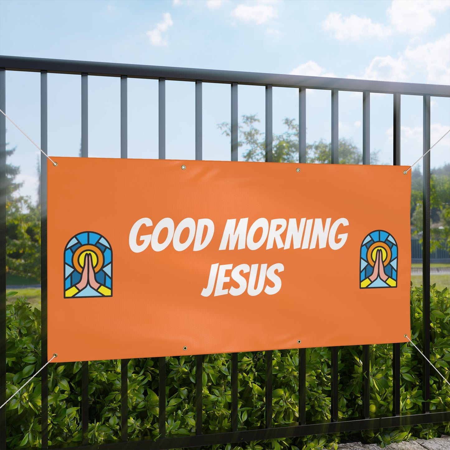 Matte Banner - ORANGE