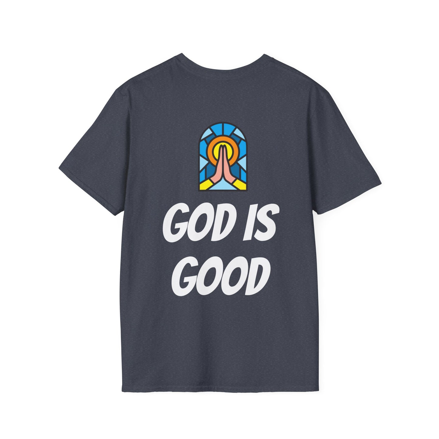 Unisex Softstyle T-Shirt - Black Writing - GOOD MORNING JESUS
