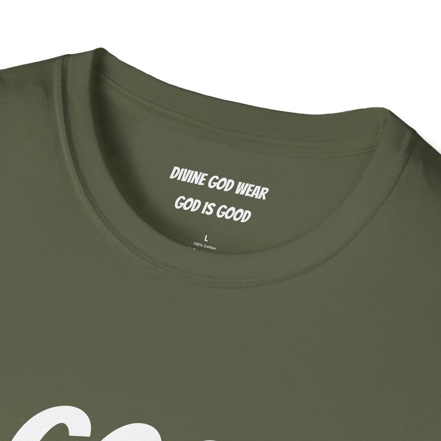 Unisex Softstyle T-Shirt - Black Writing - GOOD MORNING JESUS