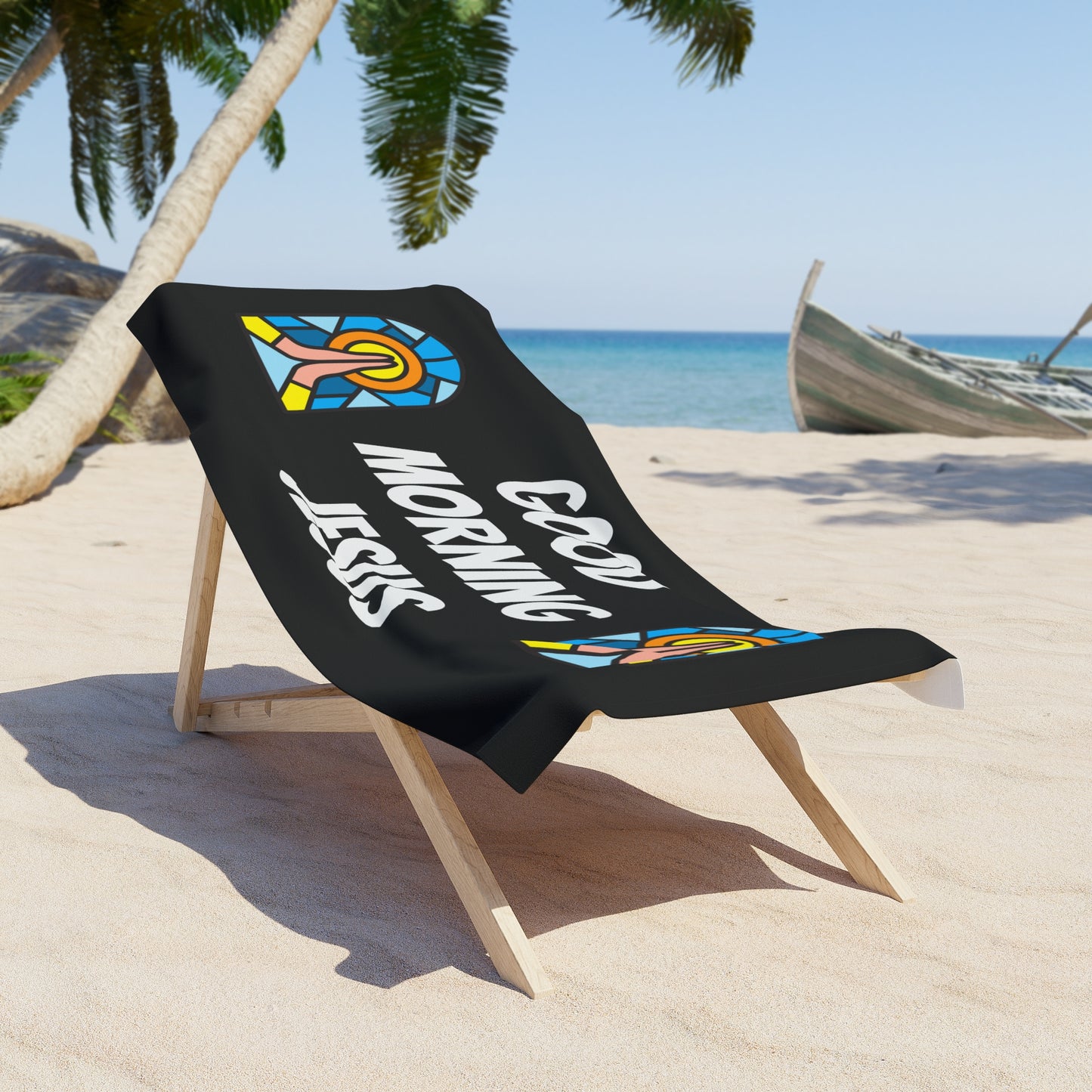 Beach Towel - BLACK