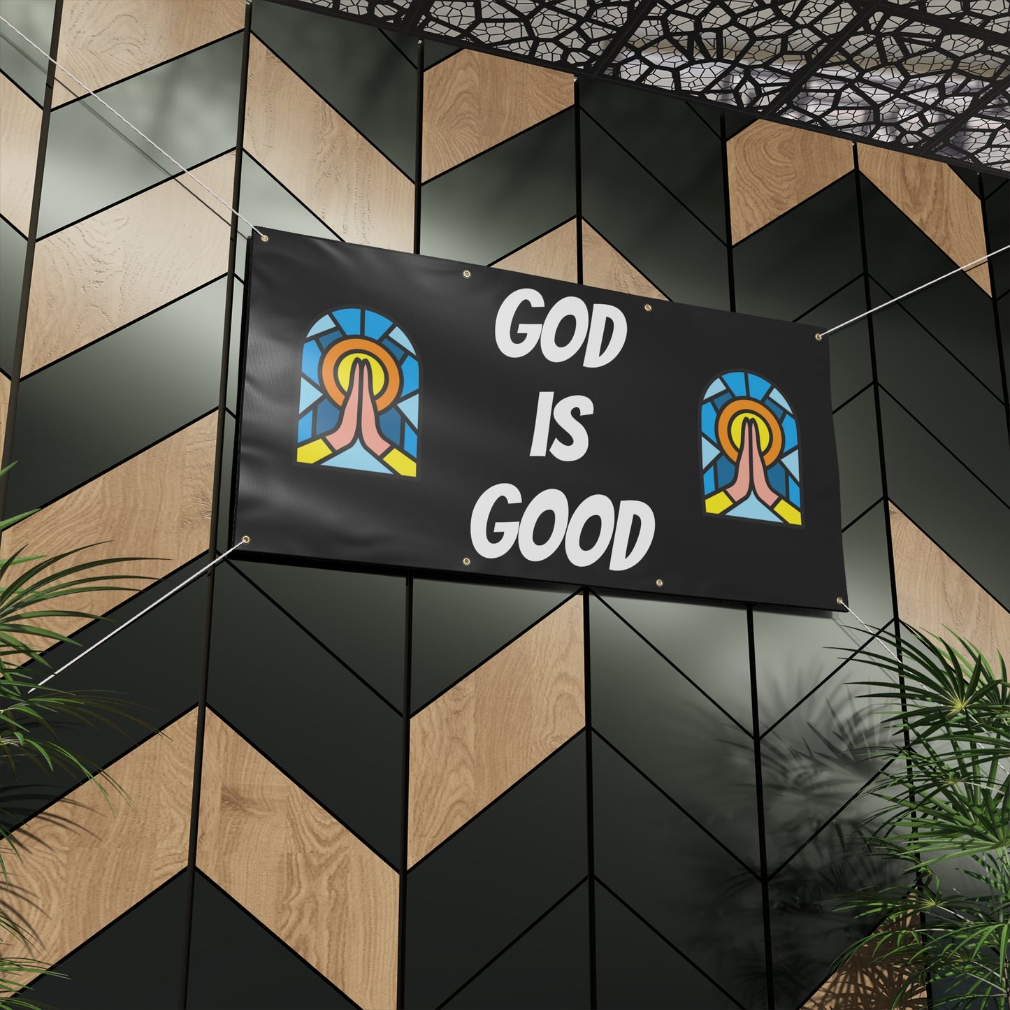 Matte Banner - BLACK