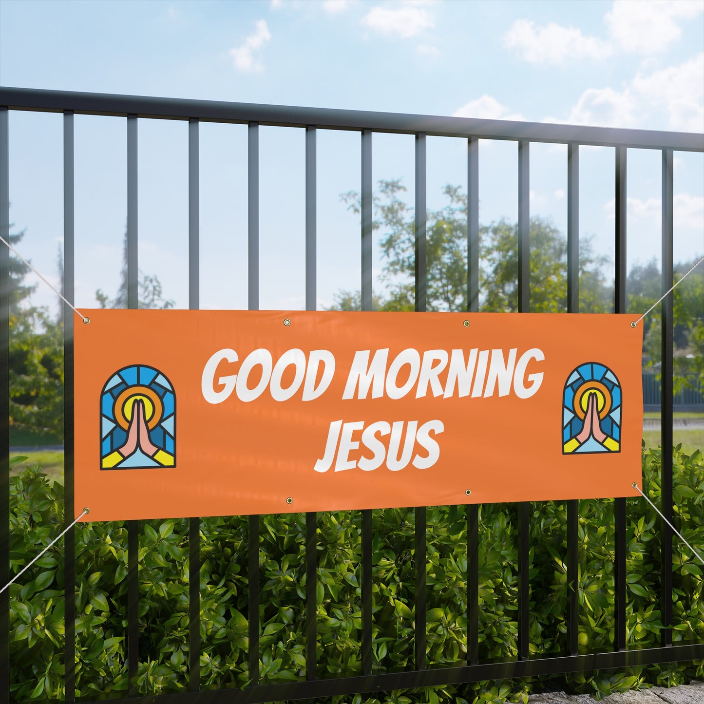 Matte Banner - ORANGE