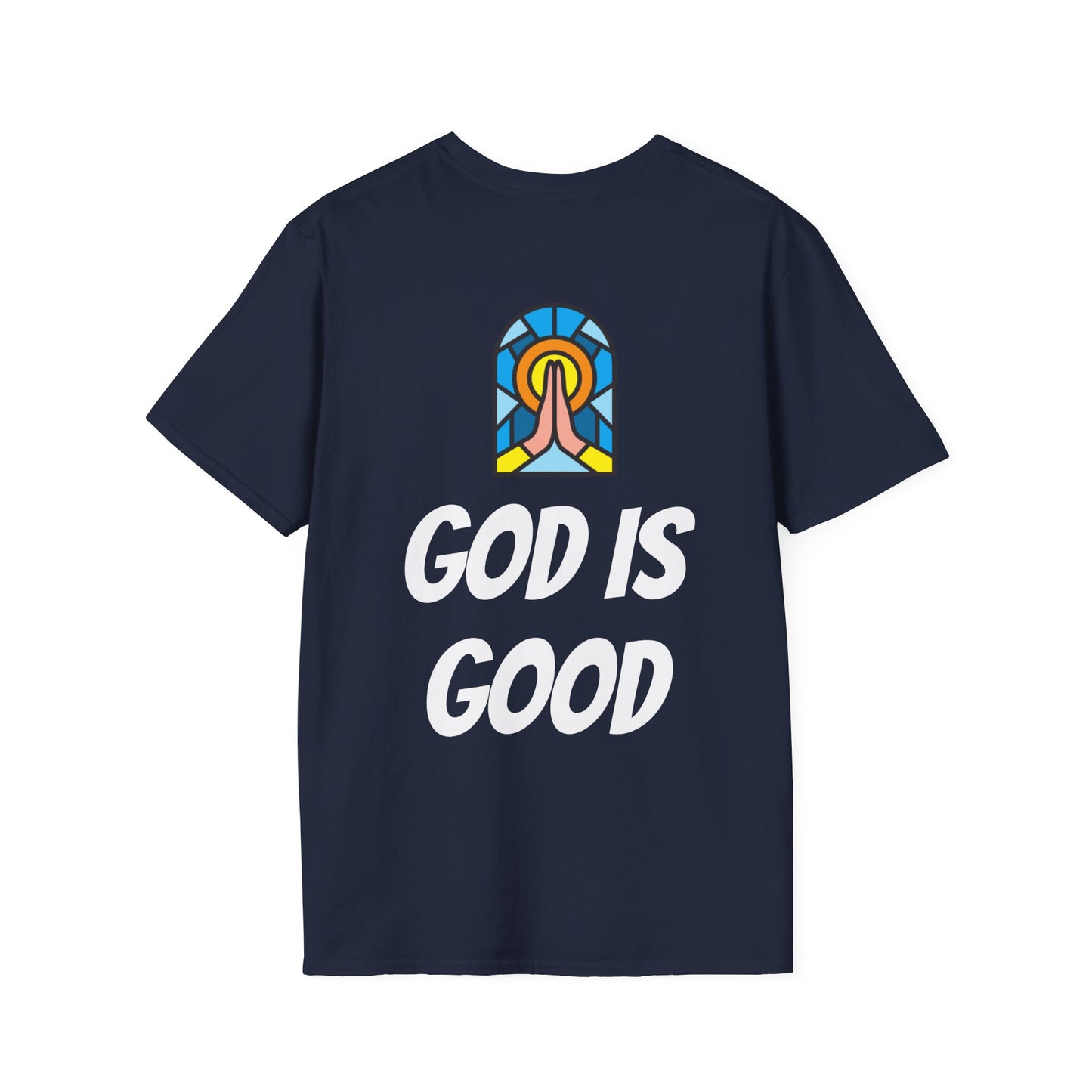 Unisex Softstyle T-Shirt - Black Writing - GOOD MORNING JESUS