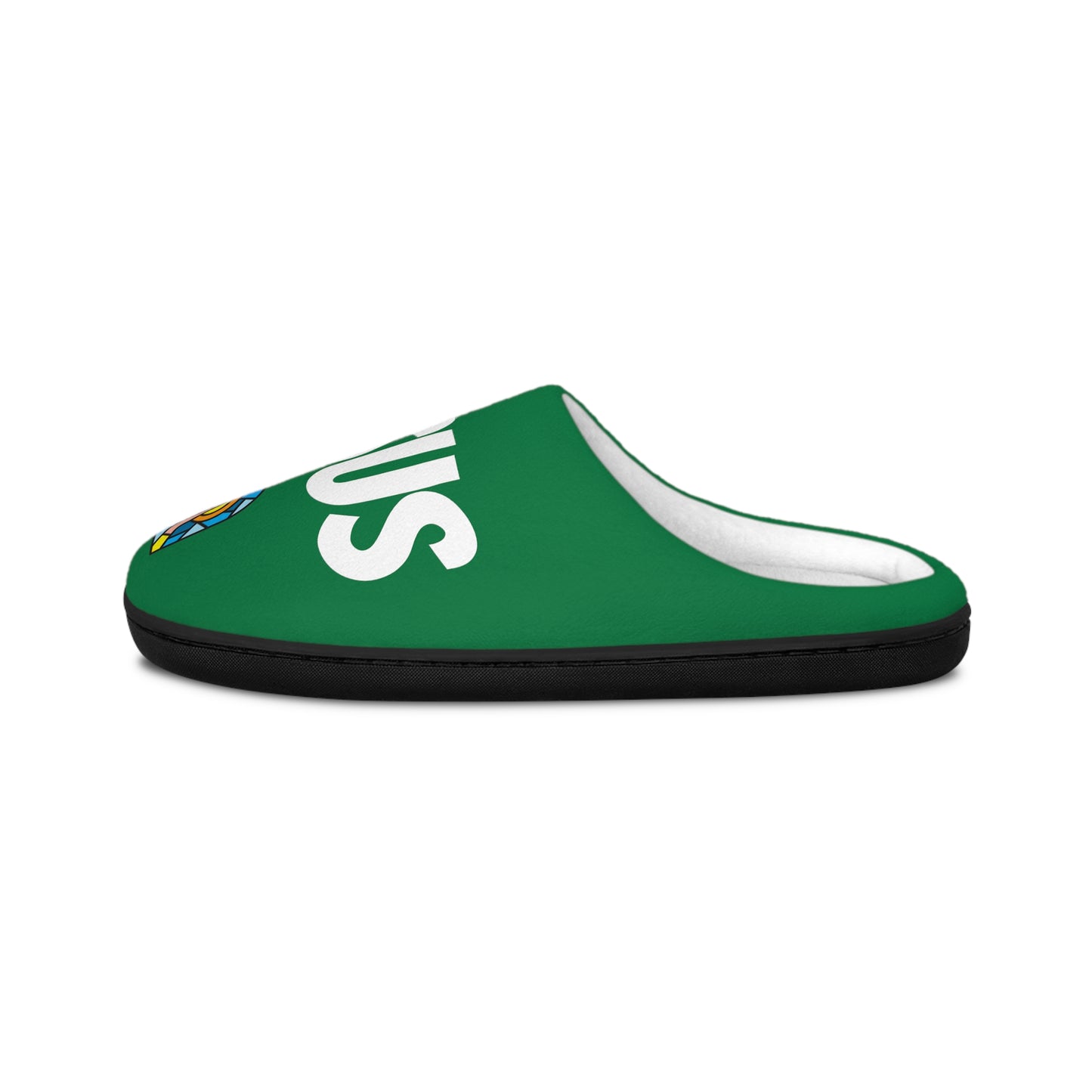 Men's Indoor Slippers - GOOD MORNING JESUS - Green